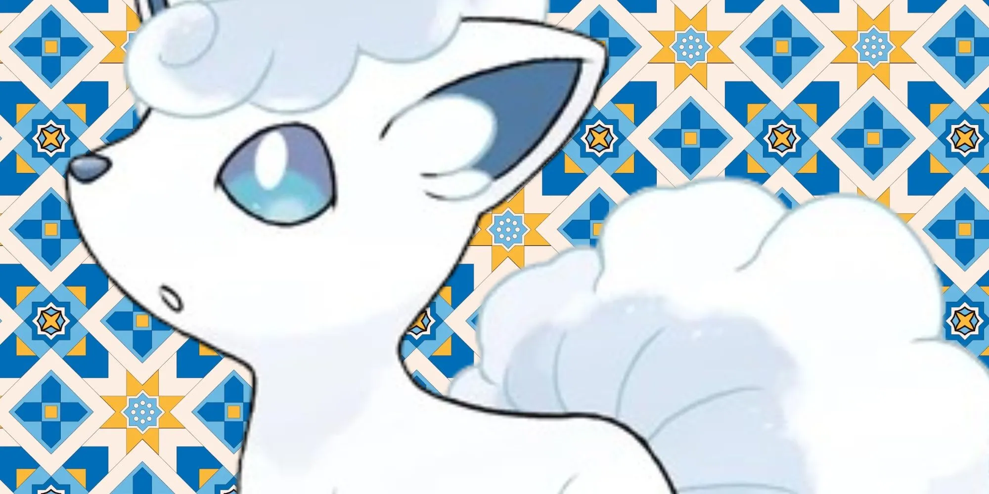 Alola Vulpix hệ Băng trắng muốt dễ thương