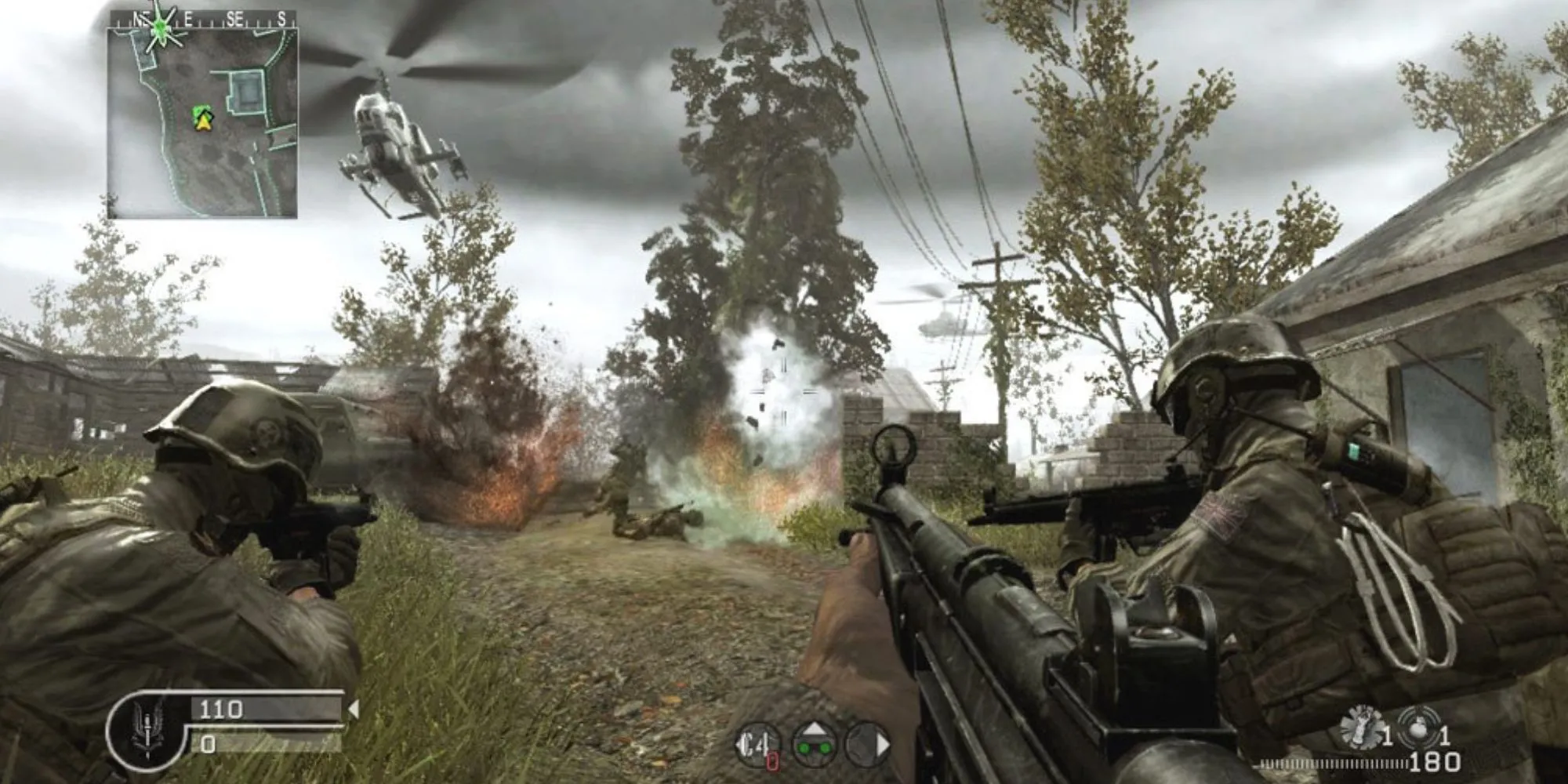Ảnh bìa Call of Duty 4 Modern Warfare, tựa game FPS đặt nền móng cho chiến tranh hiện đại trong game