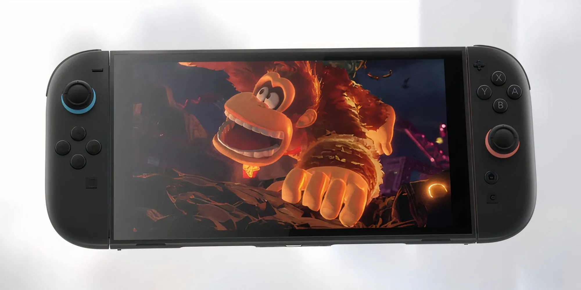 Donkey Kong Bananza đang được chơi trên Nintendo Switch 2.