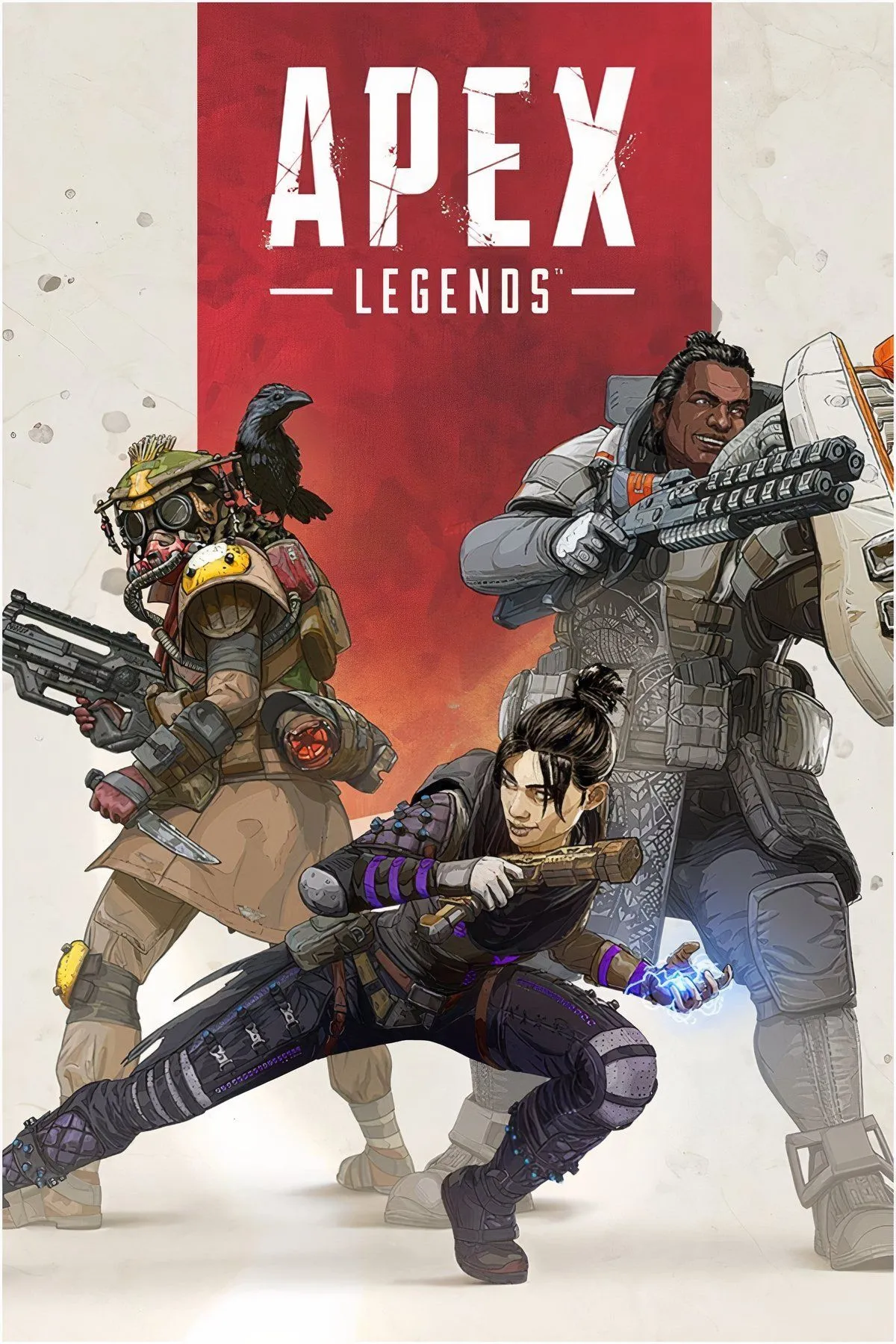 Hình ảnh tổng hợp các khía cạnh của game Apex Legends, có thể bao gồm nhân vật Sparrow