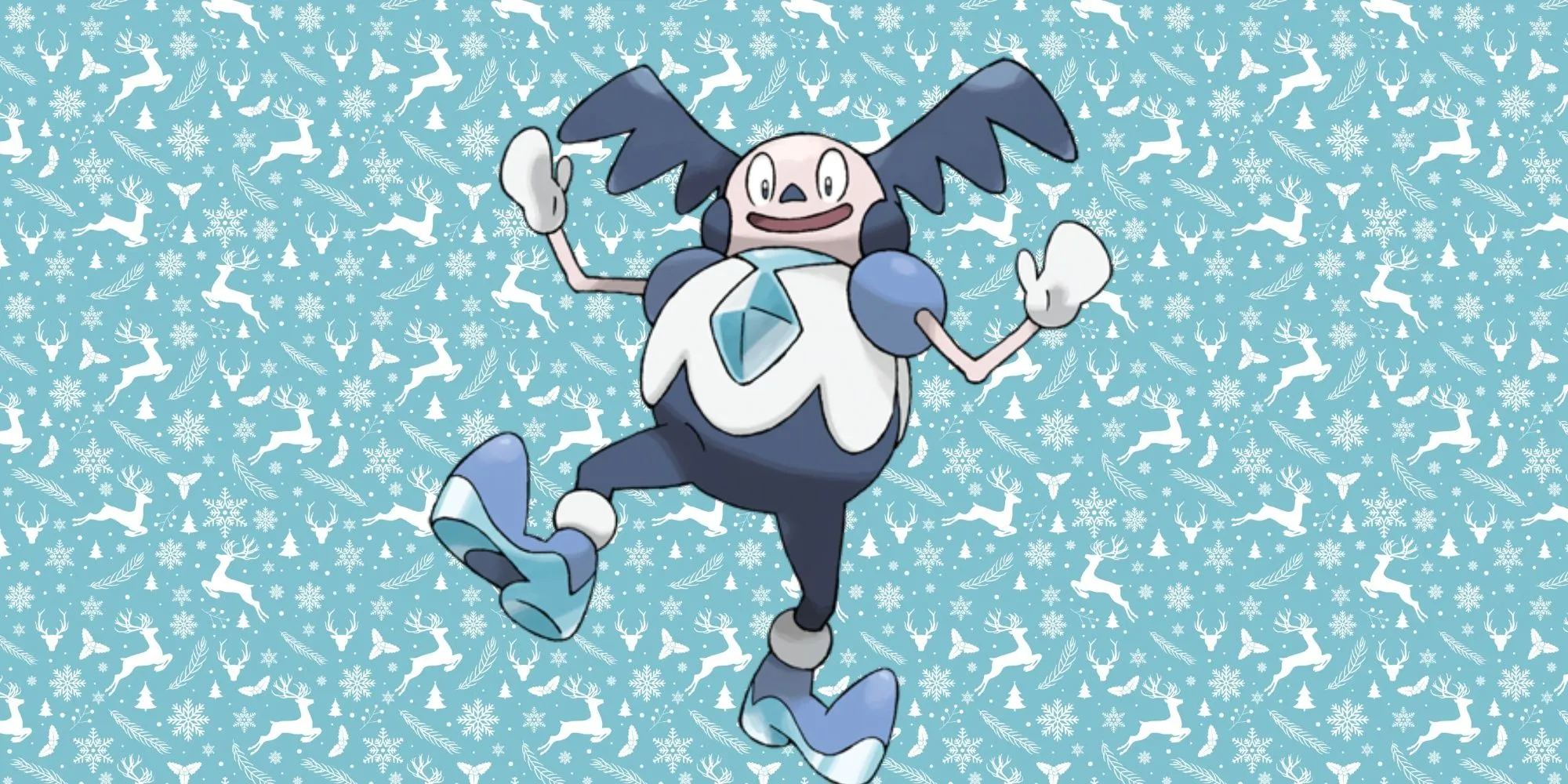 Mr. Mime Galar trượt băng nghệ thuật với hệ Băng Tâm Linh độc đáo