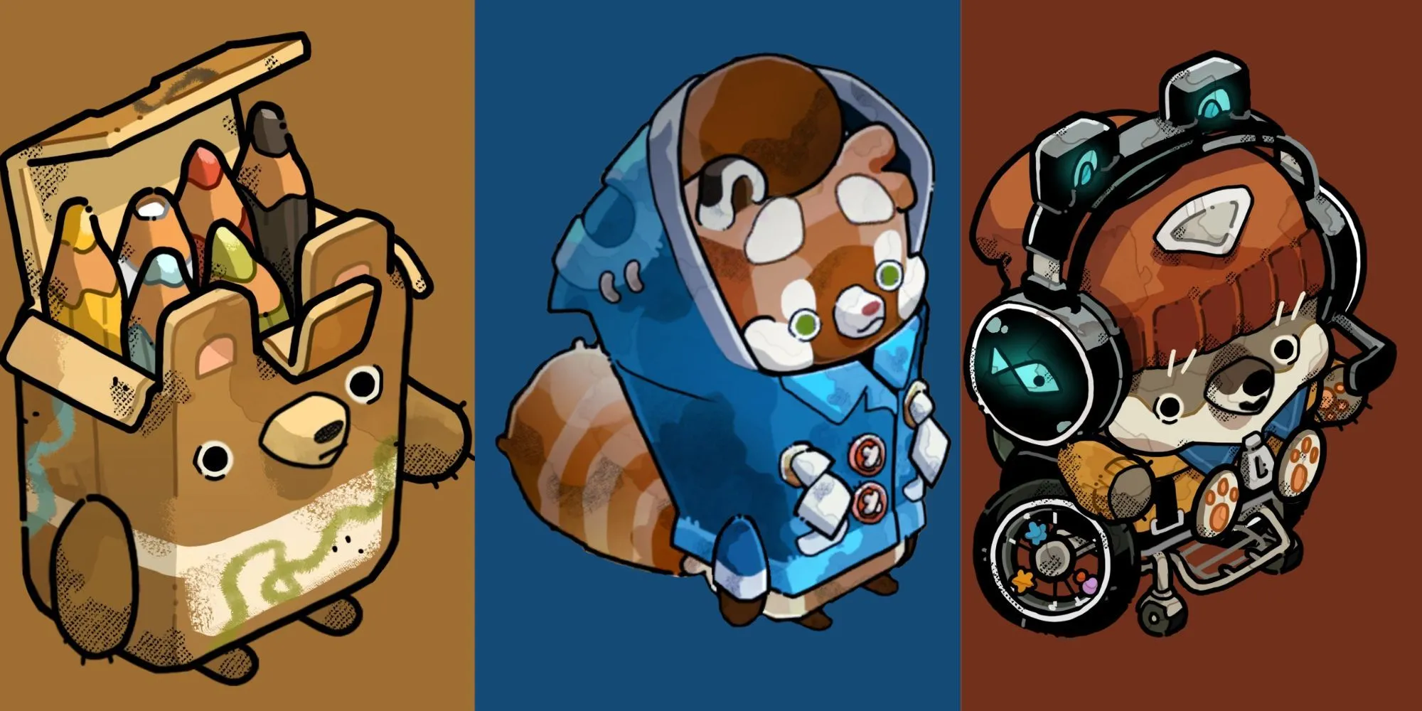 Nhân vật Spirit Scout thu thập vật phẩm và giúp đỡ các chú gấu ma đáng yêu trong Cozy Grove.