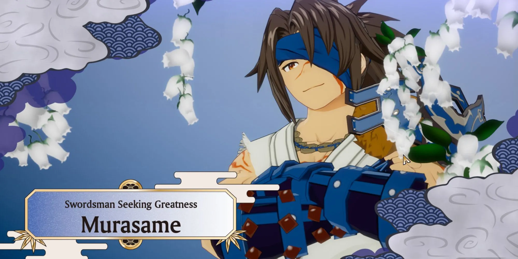 Nhân vật Murasame từ Rune Factory Guardians of Azuma