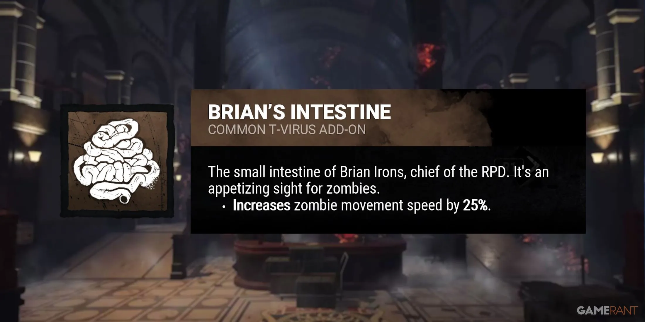 Add-on Brian’s Intestines tăng tốc Zombie của Nemesis
