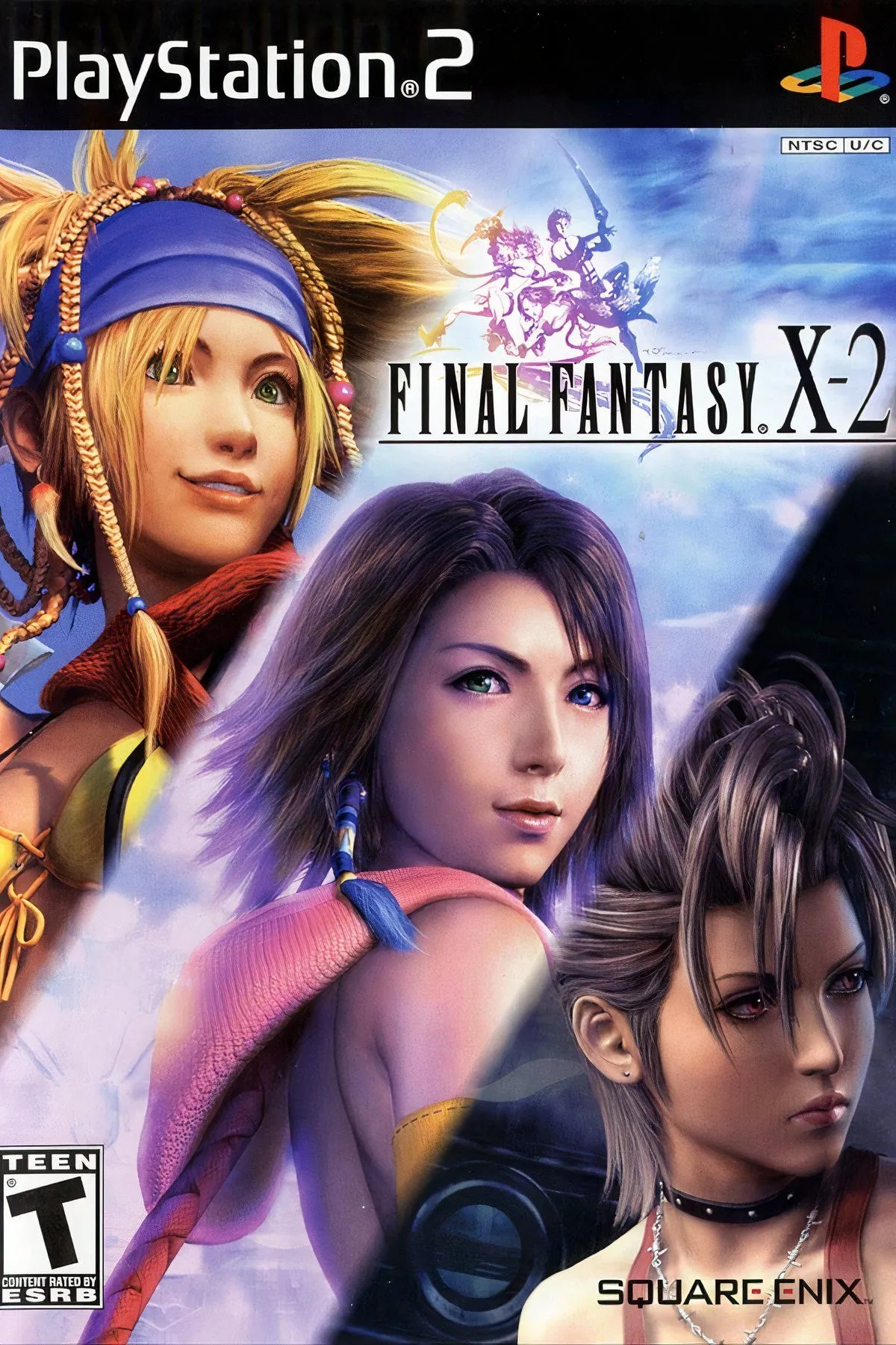 Ba cô gái Yuna, Rikku và Paine trong trang phục popstar của Final Fantasy X-2, tựa JRPG độc đáo