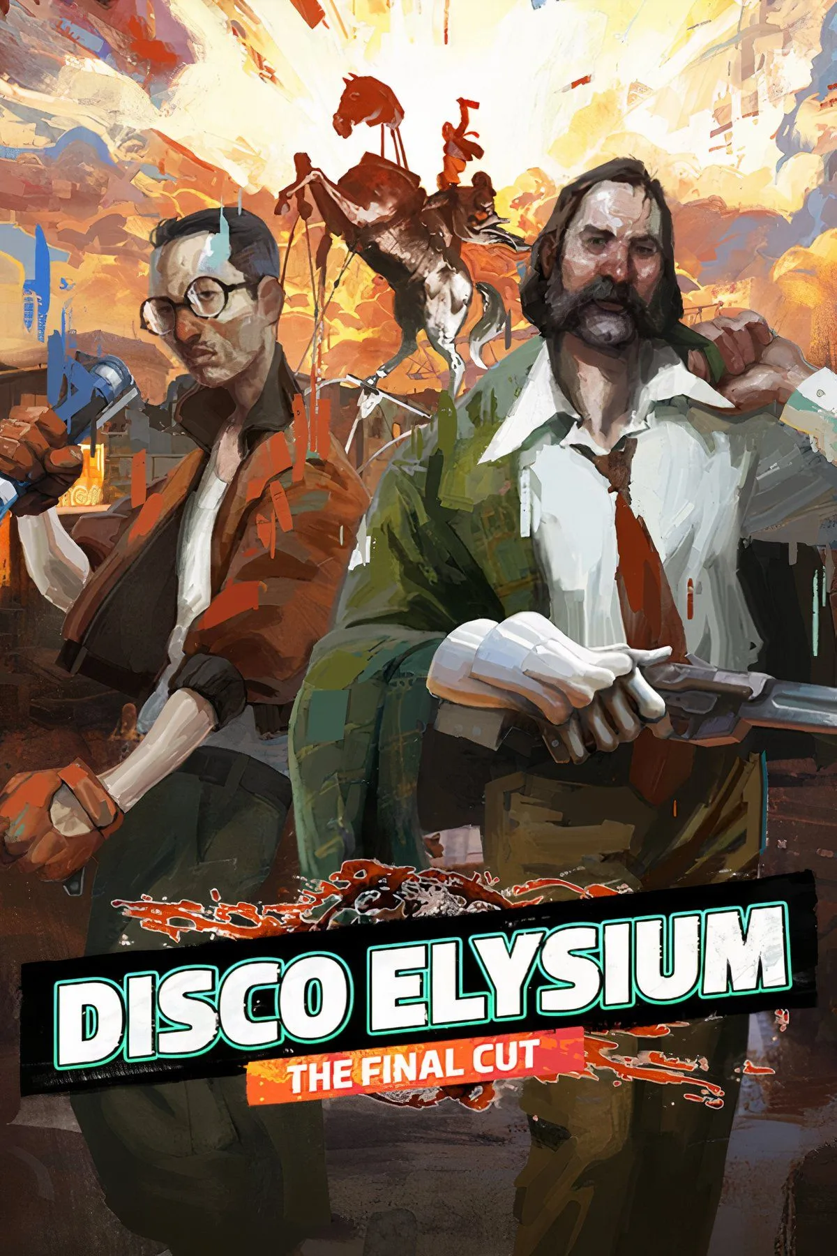 Bìa game Disco Elysium, RPG trinh thám với cốt truyện chính trị, triết lý
