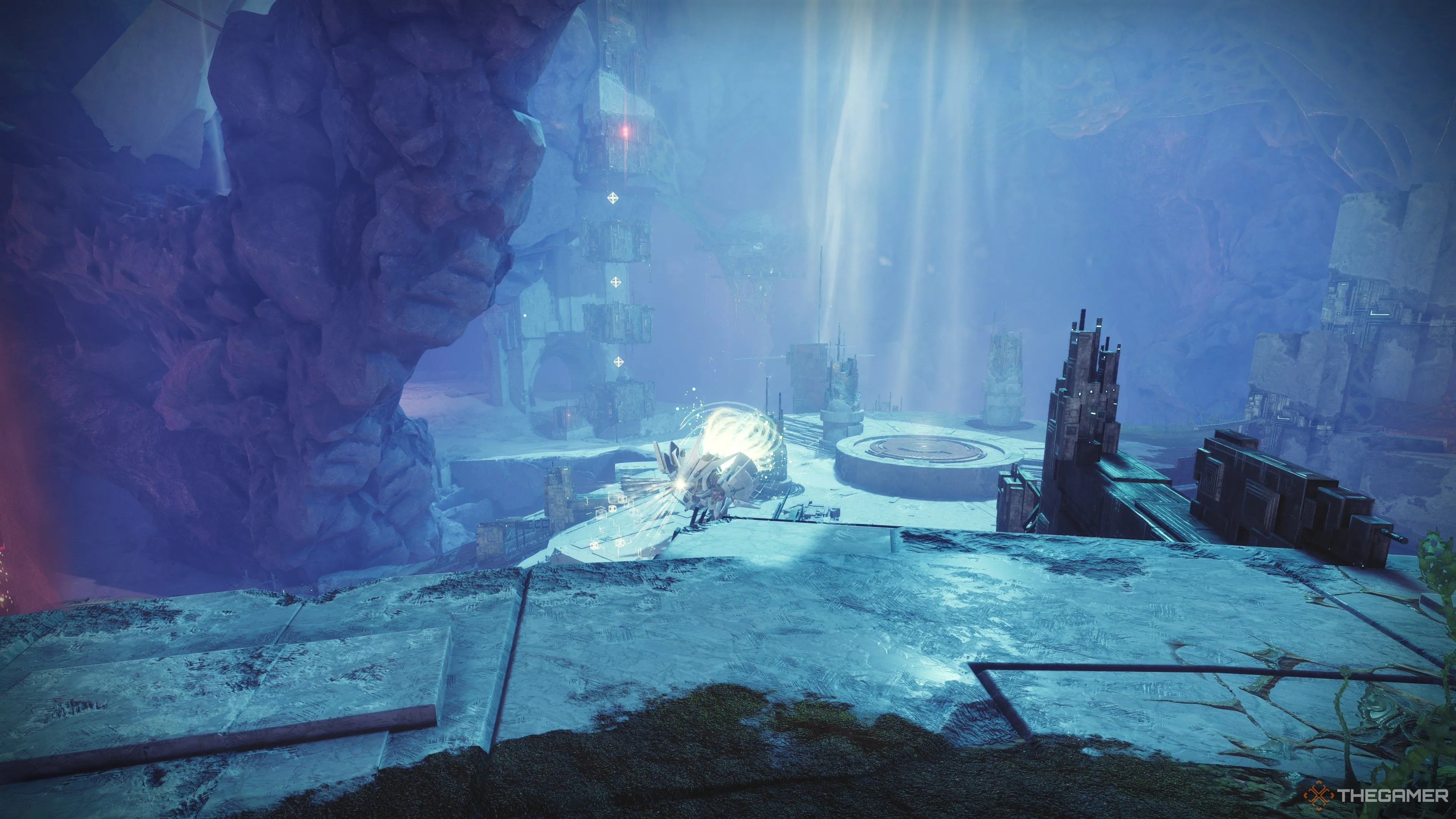 Boss Iatros, Inward-Turned khổng lồ trong encounter Living Rhythm của raid Destiny 2 Salvation's Edge