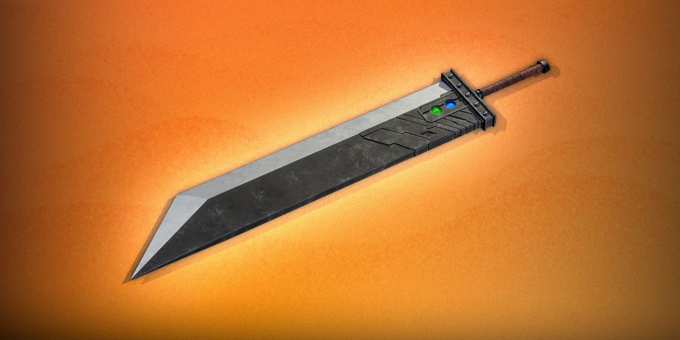 Buster Sword kiếm khổng lồ của Cloud Strife trong Final Fantasy 7