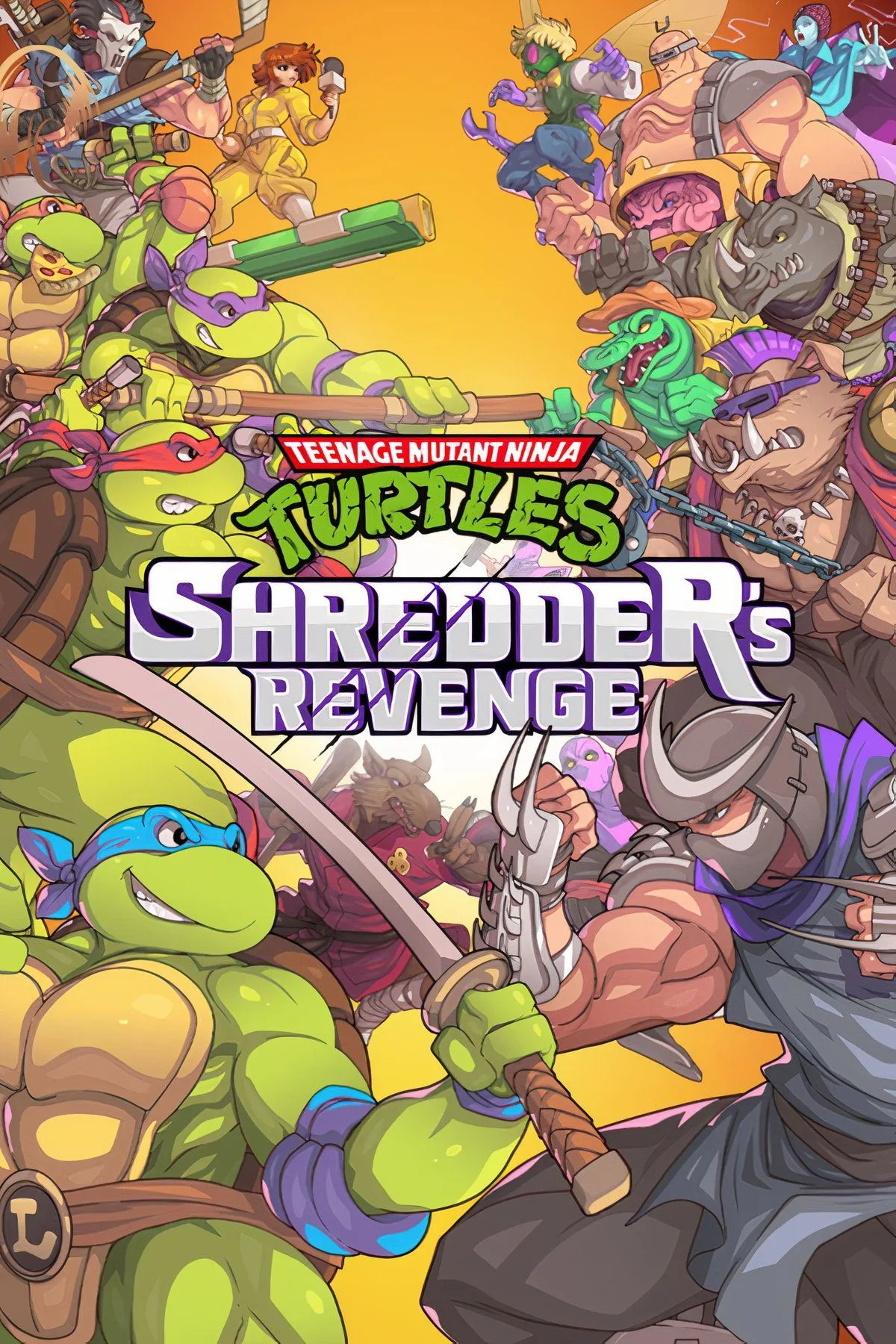Các Ninja Rùa Teenage Mutant Ninja Turtles trong Shredder's Revenge