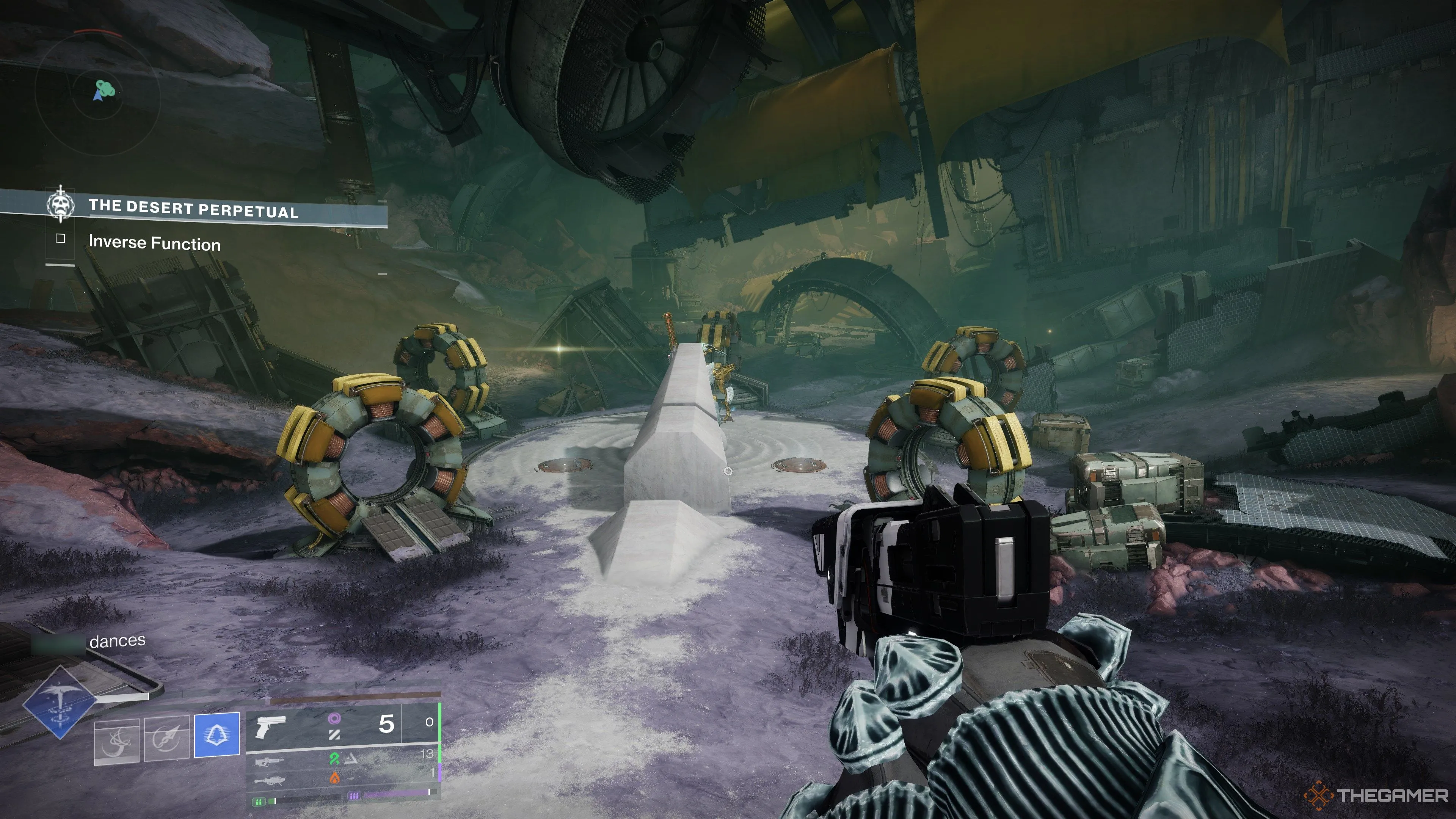 Các vòng trong đấu trường Agraios của Destiny 2 Desert Perpetual raid