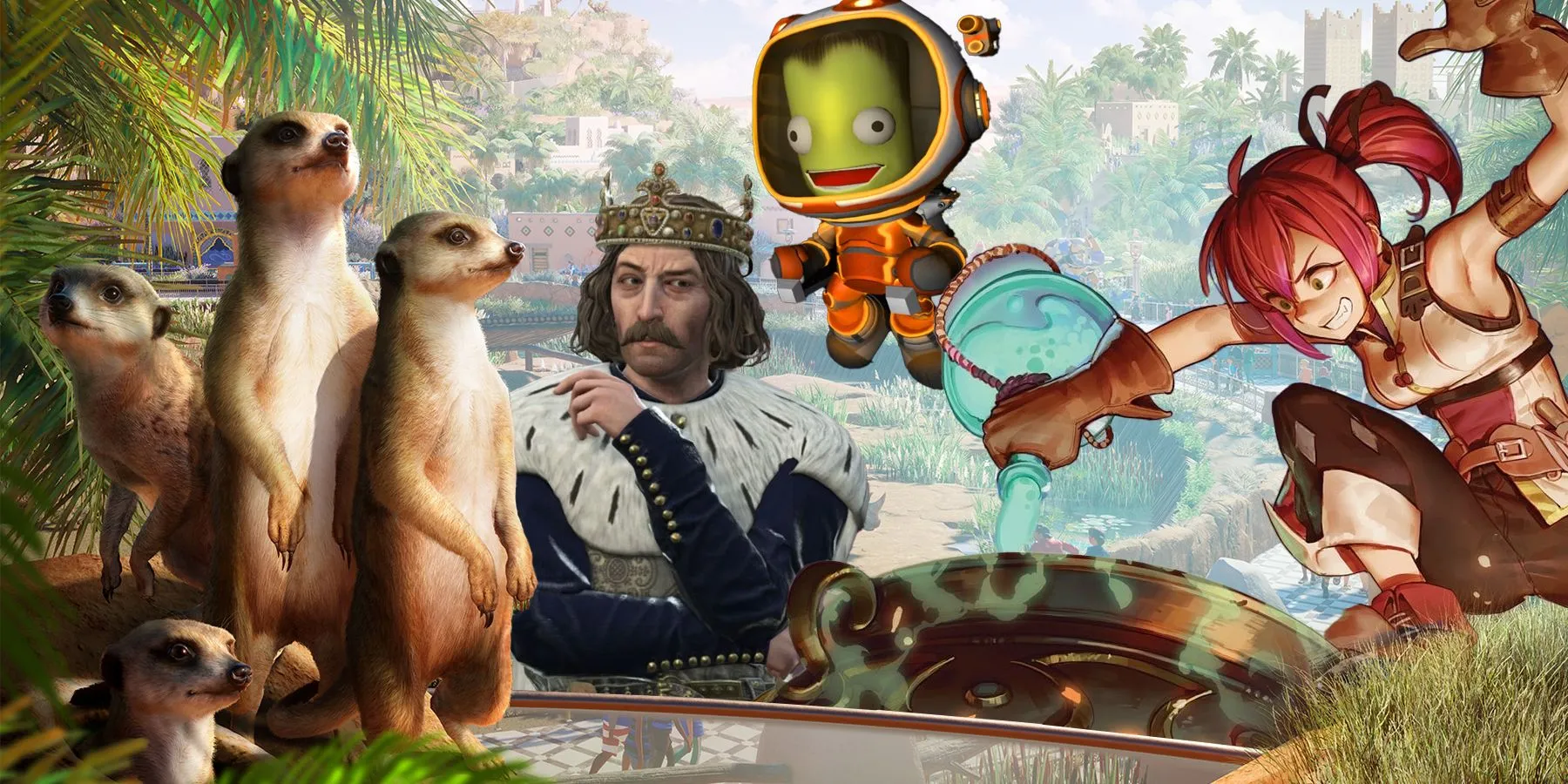 Cảnh một thế giới ảo trong game mô phỏng với hiệu ứng nhiễu kỹ thuật số, gợi mở về bản chất không thật của thực tại.