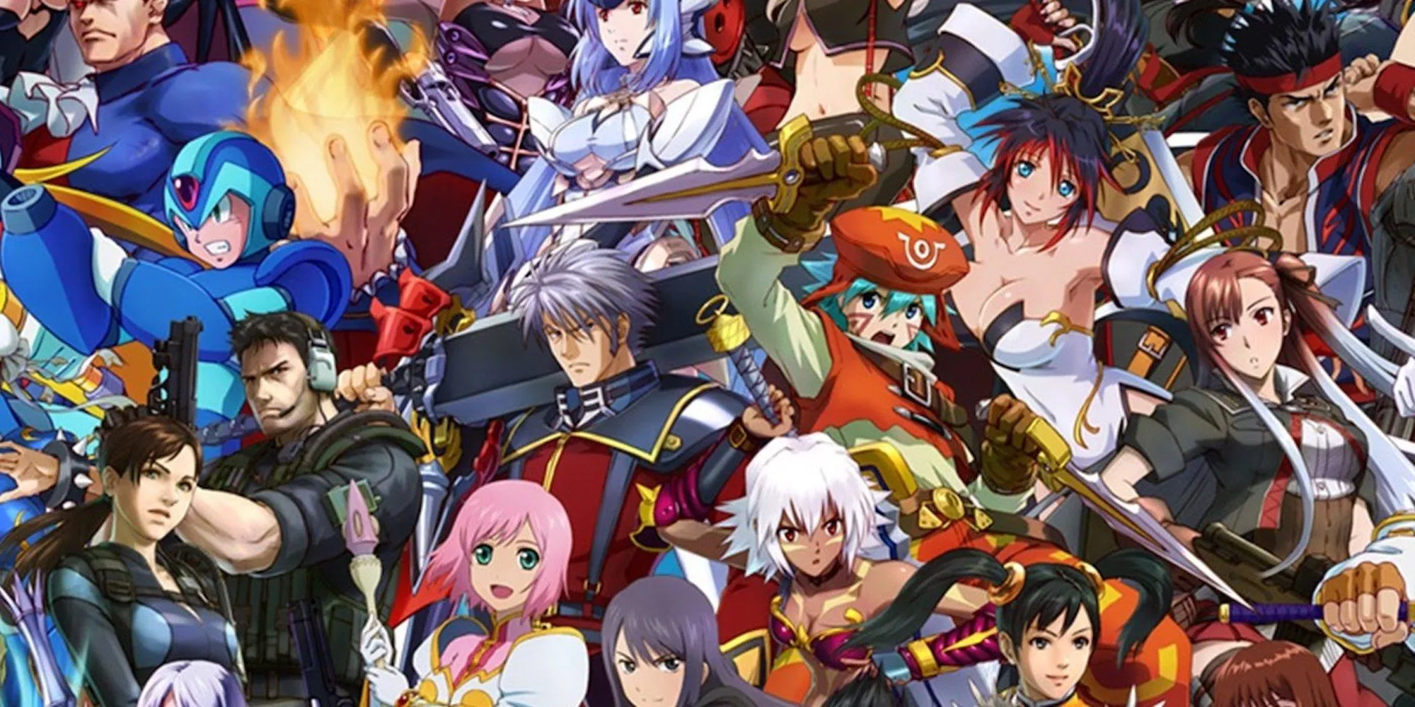 Dàn nhân vật đa dạng từ các thương hiệu lớn trong Project X Zone, game crossover RPG chiến thuật