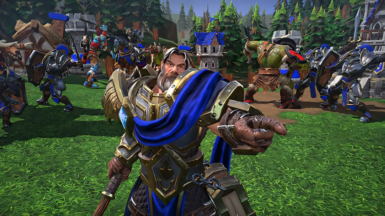 Gameplay Warcraft 3 Reforged với đồ họa được nâng cấp nhưng gặp nhiều lỗi kỹ thuật