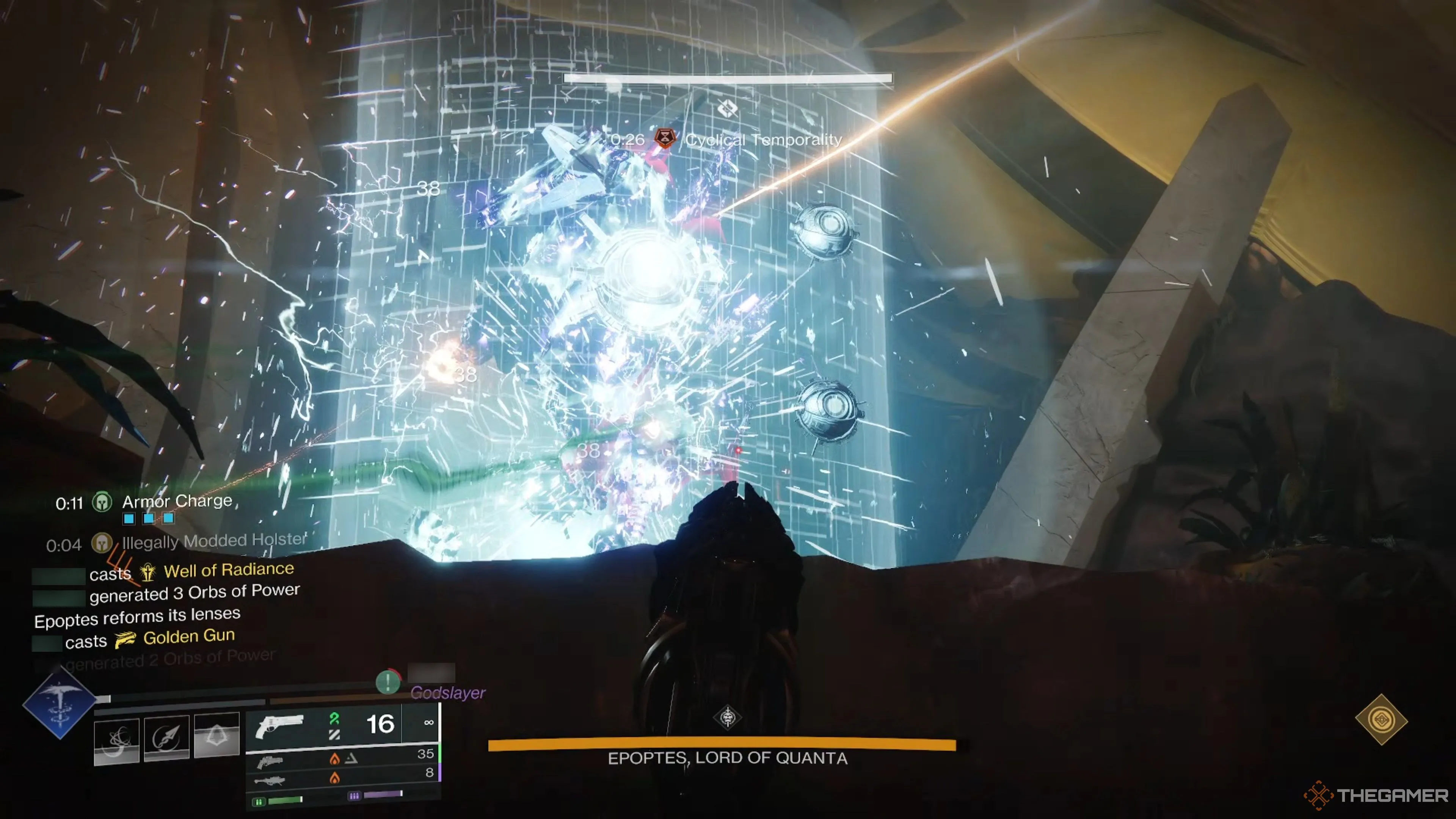 Giai đoạn DPS boss Epoptest trong raid Destiny 2 Desert Perpetual