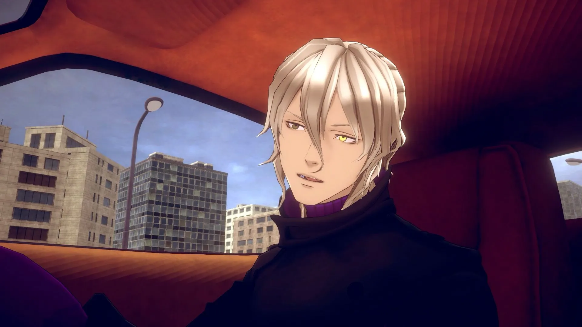 Giao diện gameplay giải đố của No Sleep for Kaname Date, hiển thị các lựa chọn đối thoại và vật phẩm