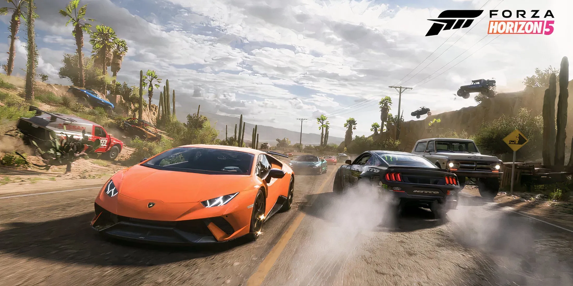 Góc nhìn cận cảnh một siêu xe trong Forza Horizon 5