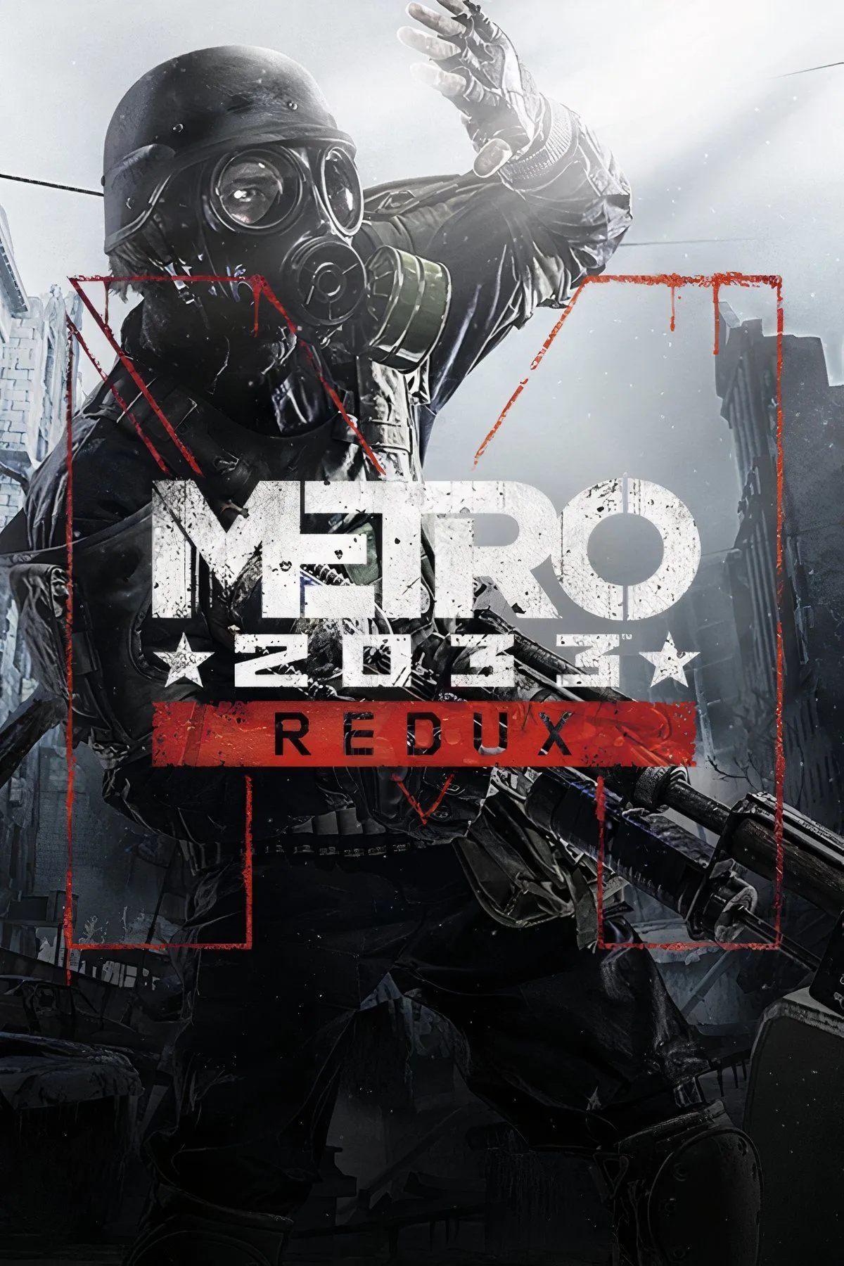 Hình ảnh gameplay từ Metro 2033 Redux, thể hiện không gian hậu tận thế và những thay đổi về kết thúc để phù hợp hơn với tiểu thuyết.