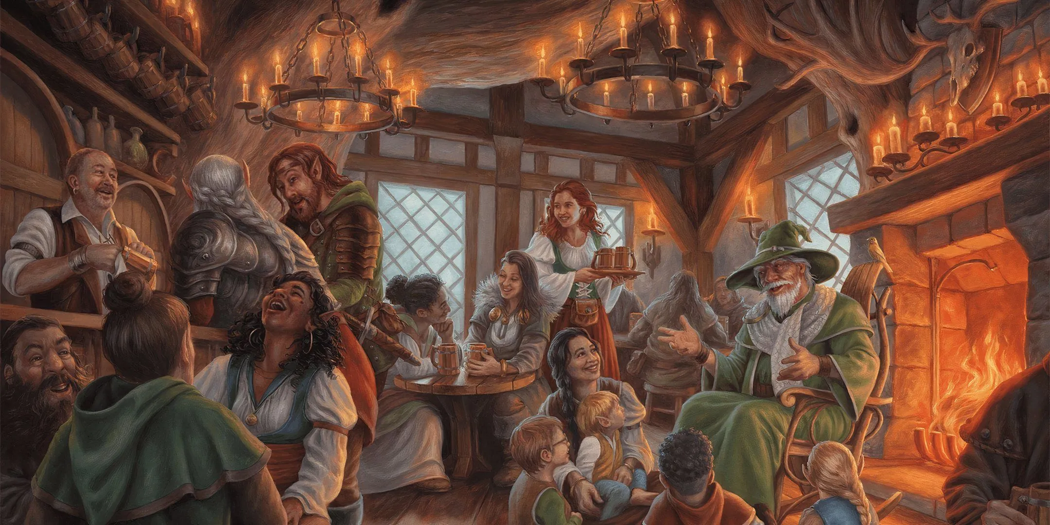 Hình ảnh quán trọ Dragonlance, một trung tâm giao lưu quen thuộc của nhà thám hiểm trong D&amp;D