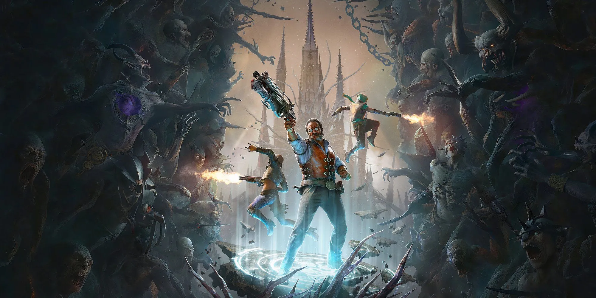 Hình ảnh quảng bá chính thức cho game Painkiller phiên bản reboot 2025