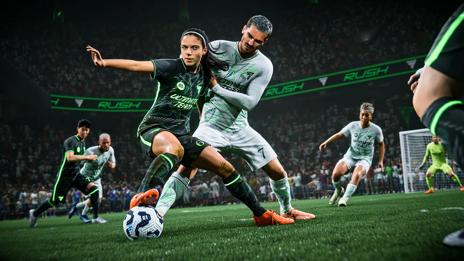 Jude Bellingham và Jamal Musiala trên bìa EA SPORTS FC 26