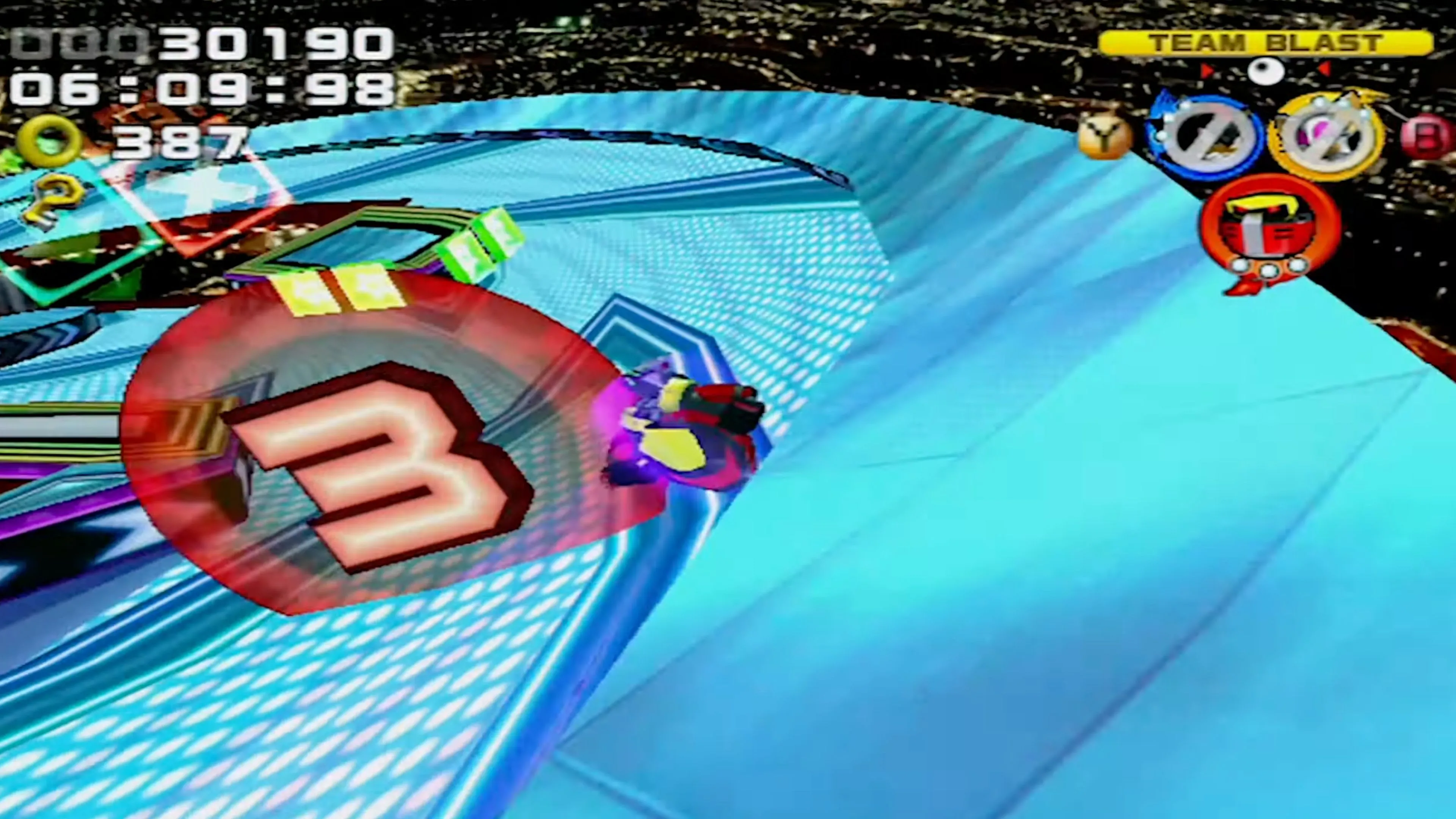 Màn chơi Frog Forest với cây cối khổng lồ và môi trường độc đáo trong Sonic Heroes