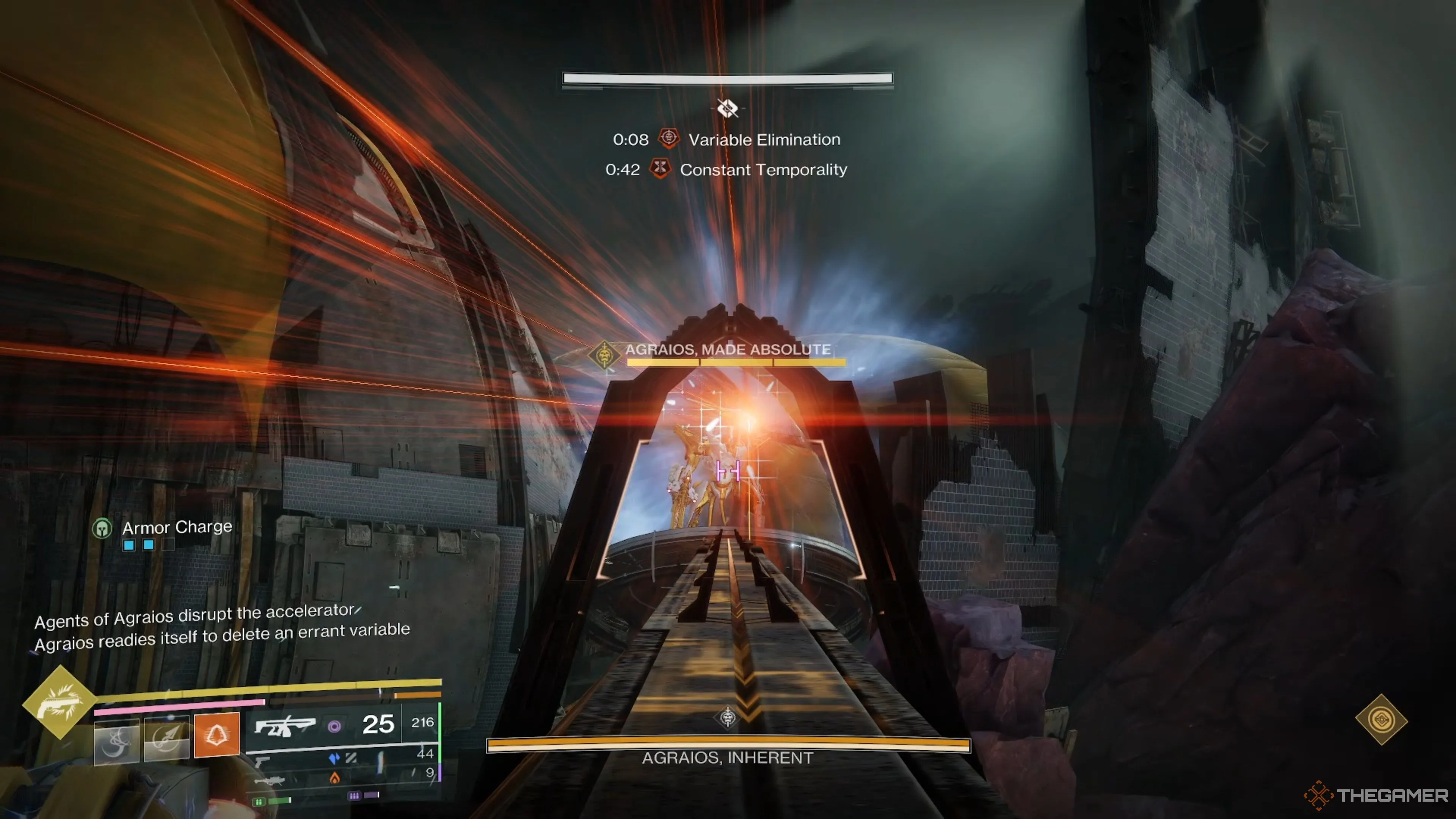 Mục tiêu Hobgoblin được đánh dấu trong raid Destiny 2 Desert Perpetual