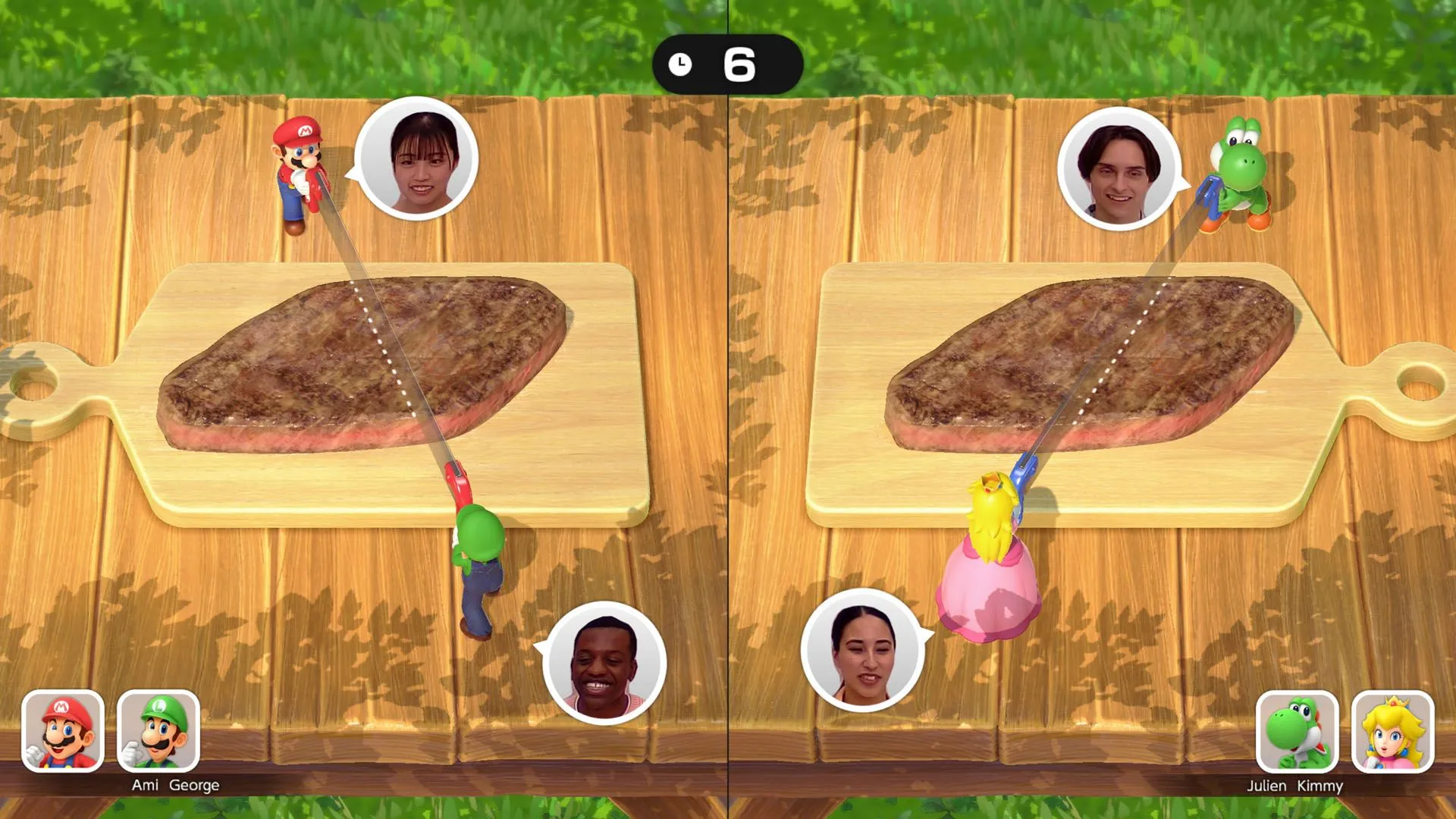 Người chơi Mario Party Jamboree TV trên Switch 2