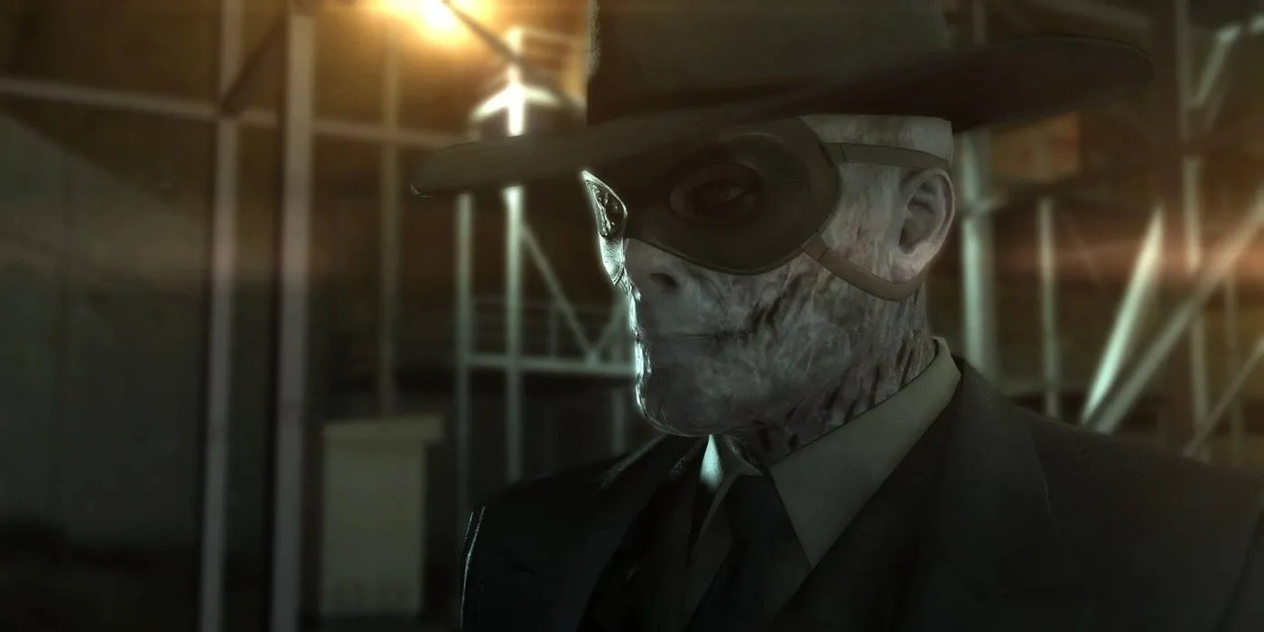 Nhân vật phản diện Skull Face bí ẩn trong Metal Gear Solid V: The Phantom Pain.