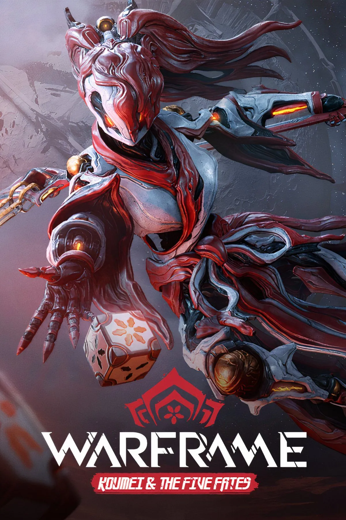 Nhân vật Warframe trong một pha hành động căng thẳng - Game TPS miễn phí nhiều giờ chơi