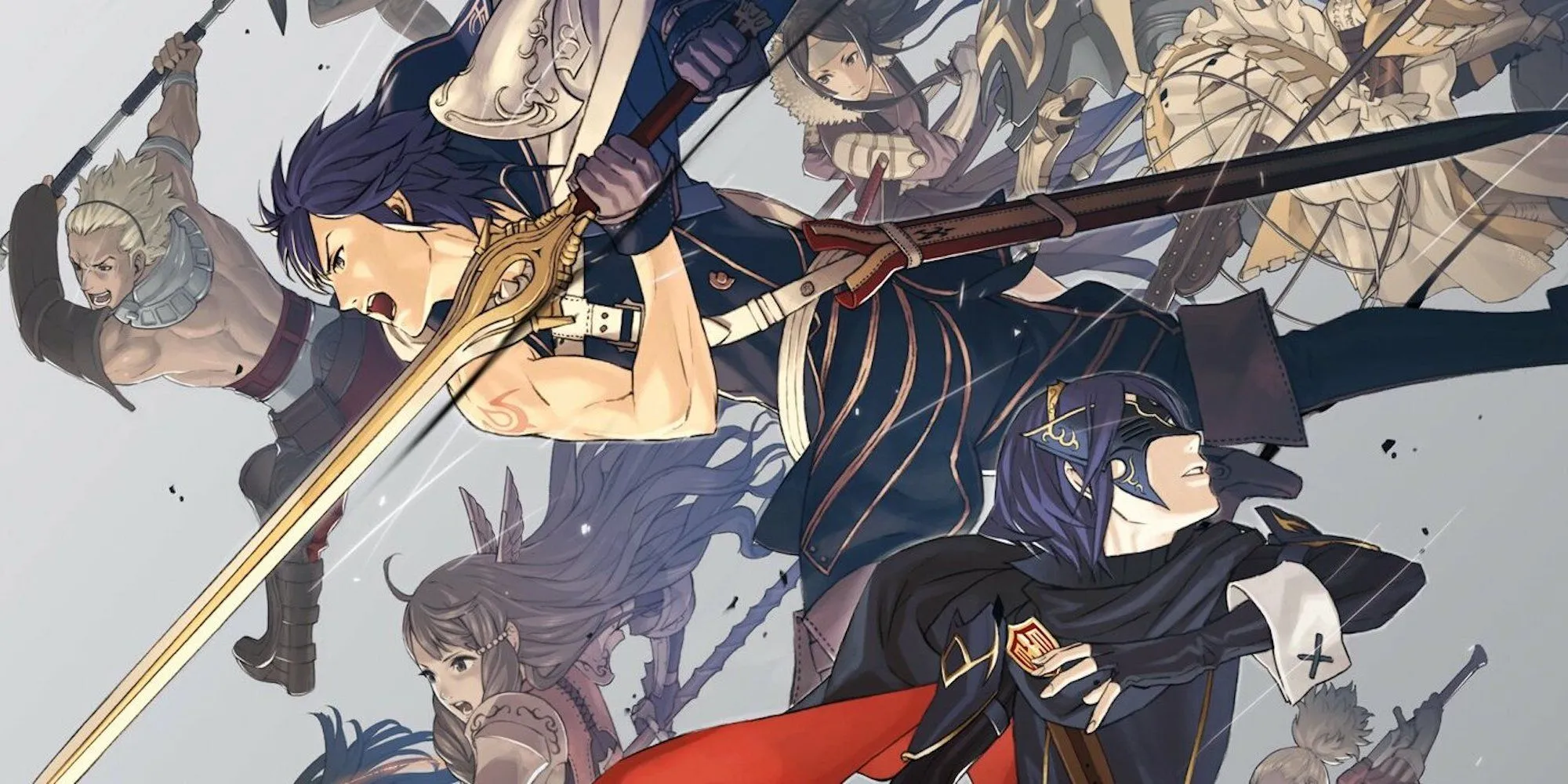 Nhóm nhân vật chính trong Fire Emblem Awakening, tựa game JRPG chiến thuật của Nintendo
