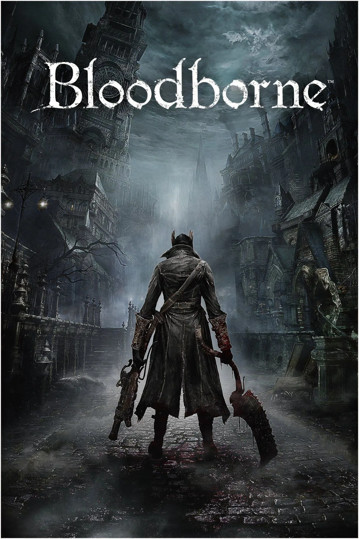 Orphan of Kos, trùm cuối DLC của Bloodborne, với hình dạng quái dị và những đòn tấn công bất ngờ.
