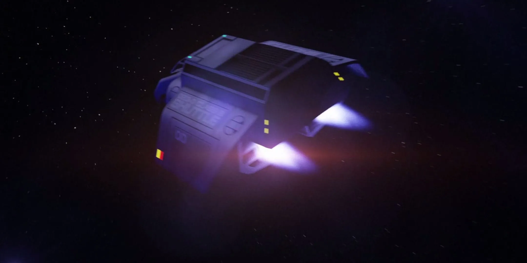 Phi thuyền vũ trụ Von Braun bay xa trong System Shock 2 Remastered với đồ họa được nâng cấp.