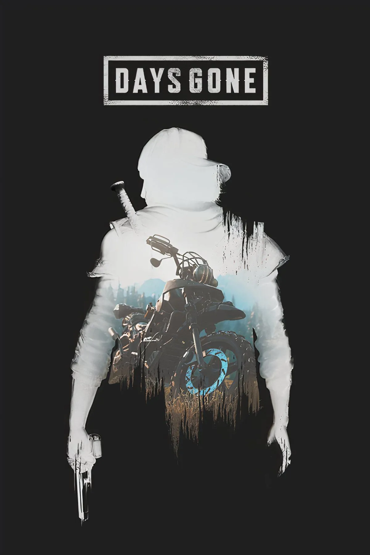 Poster Days Gone, game thế giới mở với cốt truyện zombie trưởng thành
