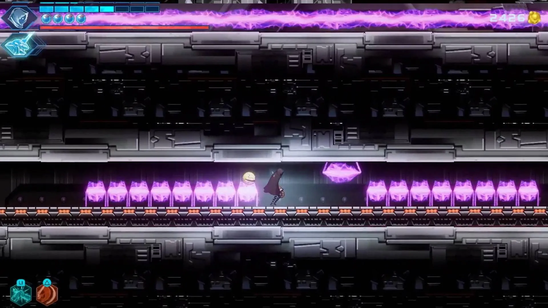 Puck đối mặt mê cung laser chết người trong thử thách platforming cực khó của Shadow Labyrinth.