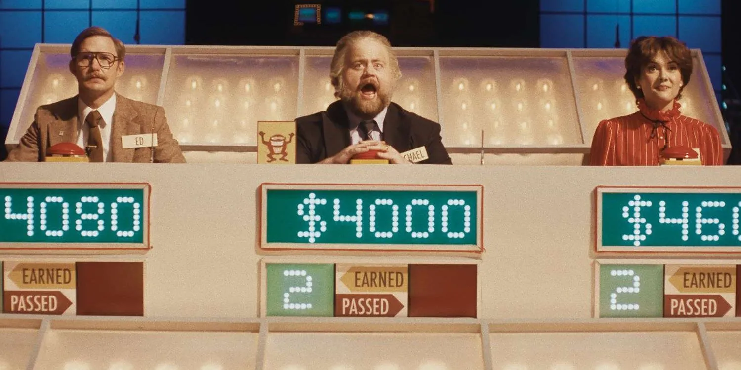 Scott Riccardi trên trường quay Jeopardy, minh họa cho thành công vượt trội của game thủ Super Smash Bros. Ultimate.