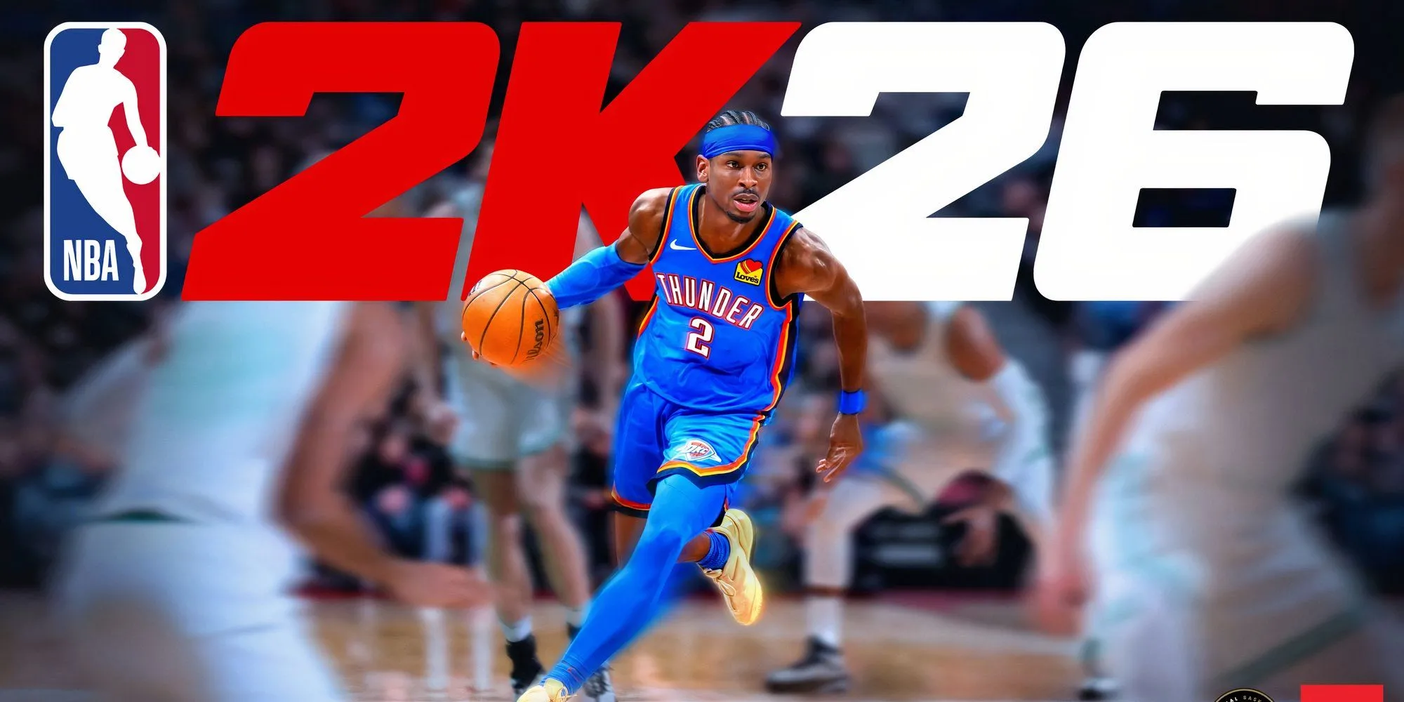 Shai Gilgeous-Alexander trên bìa phiên bản Standard của game NBA 2K26