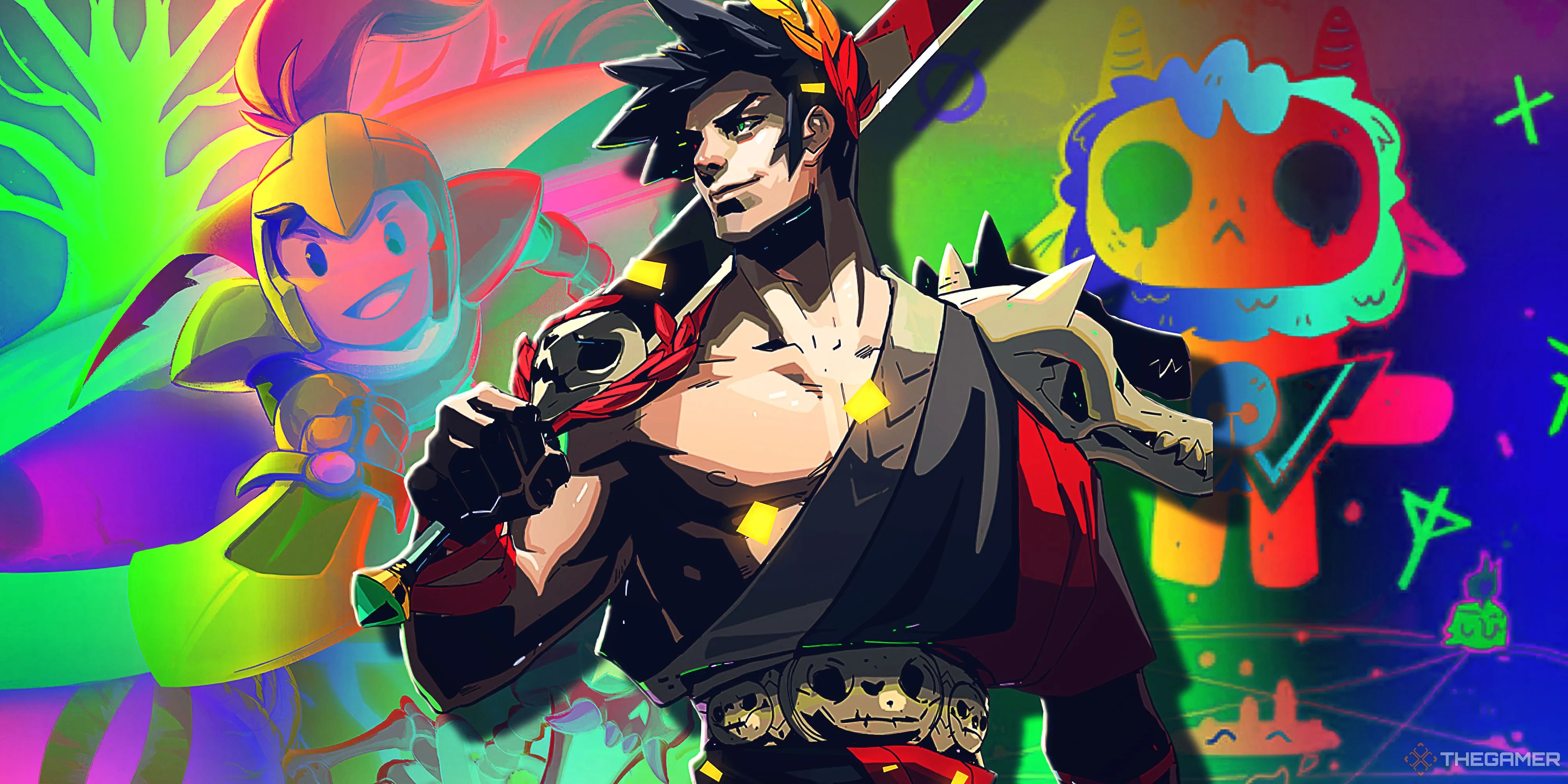 So sánh các tựa game Roguelite và Roguelike phổ biến như Rogue Legacy 2, Hades và Cult Of The Lamb minh họa khái niệm