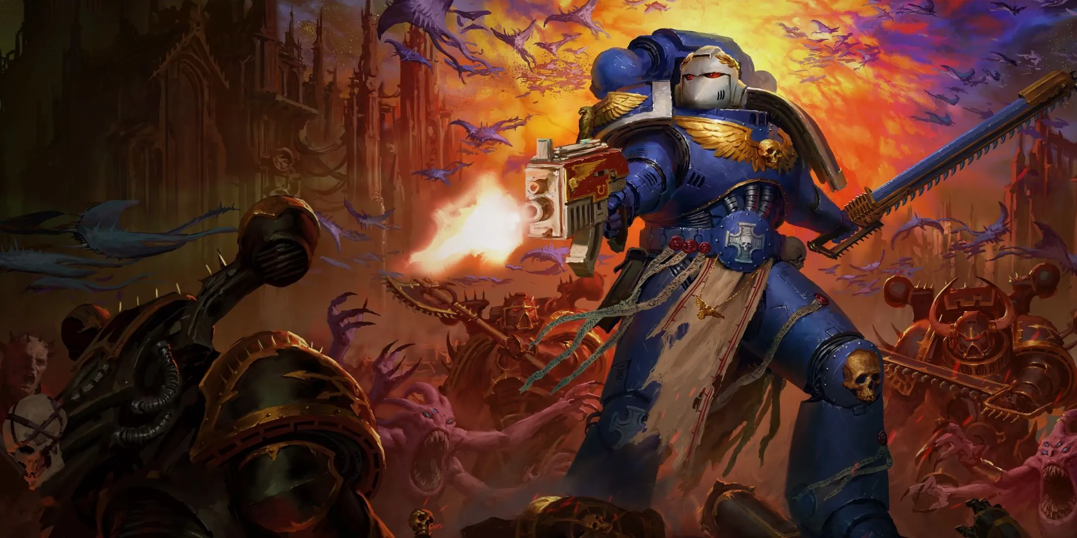 Súng Bolter Warhammer 40000 với thiết kế mạnh mẽ
