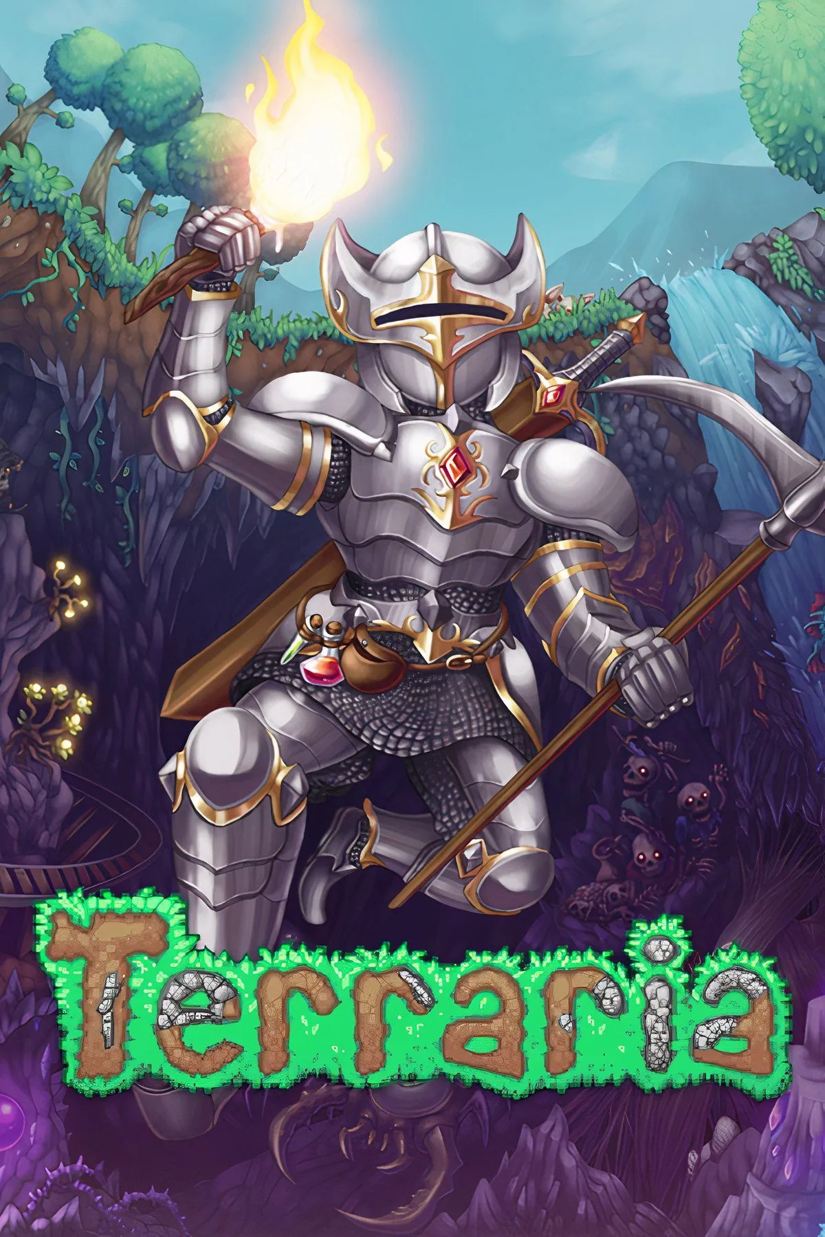 Thế giới 2D đầy màu sắc và các sinh vật trong Terraria - Tựa game sandbox giá rẻ bất tận