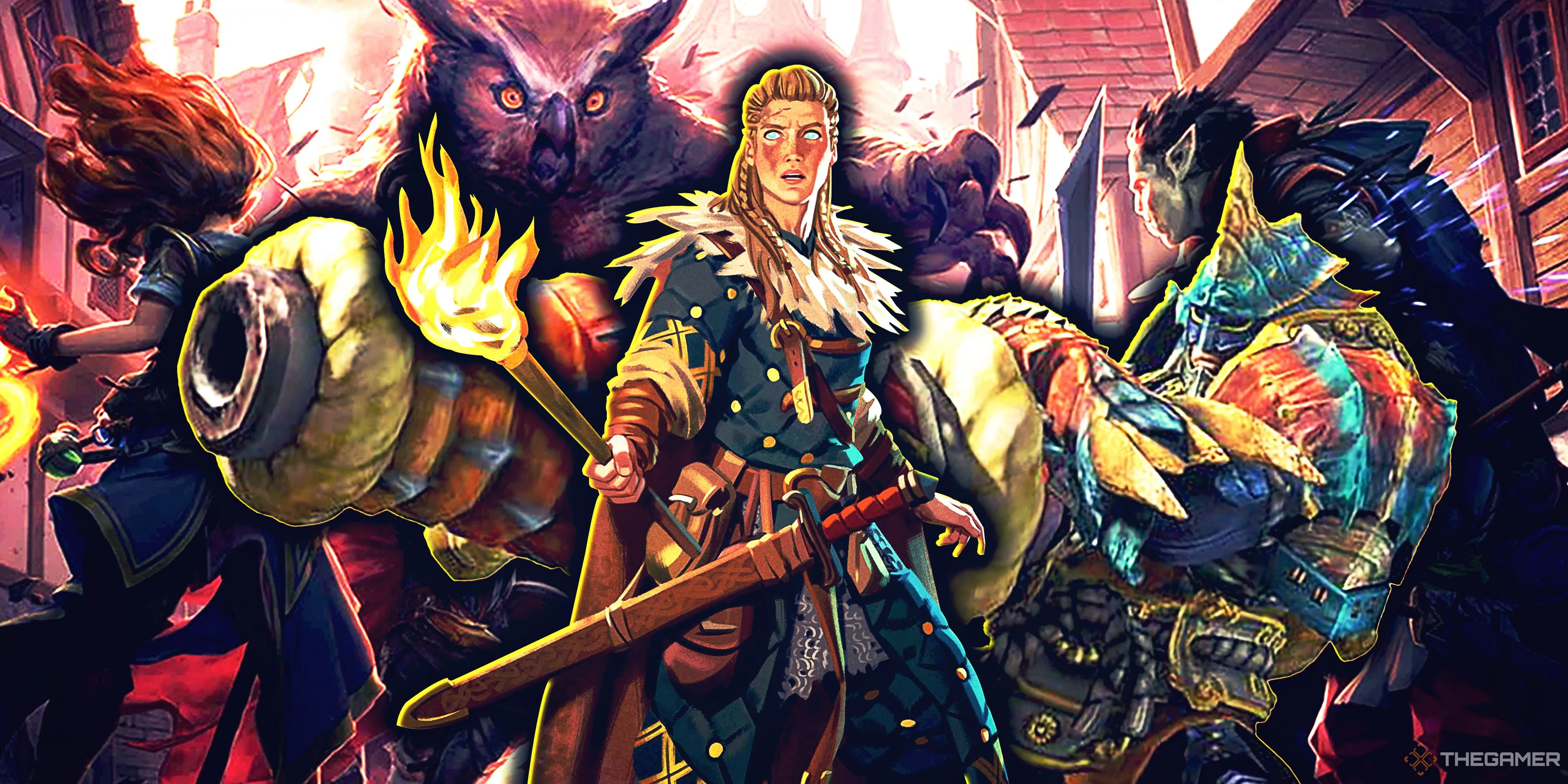 Tổng hợp các nhân vật game RPG lớn, tượng trưng cho những cuộc phiêu lưu dài hơi trong thế giới mở.