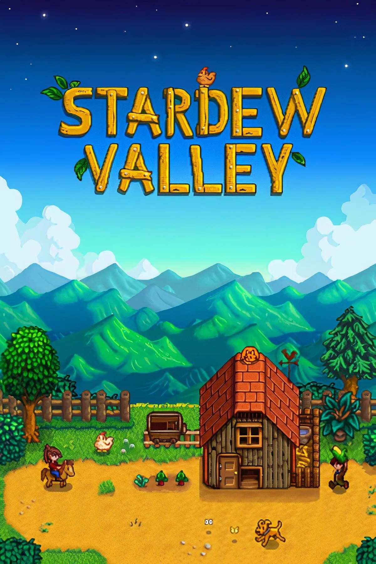 Trang trại Stardew Valley với các cây trồng và vật nuôi - Game nông trại thư giãn nhiều giờ chơi