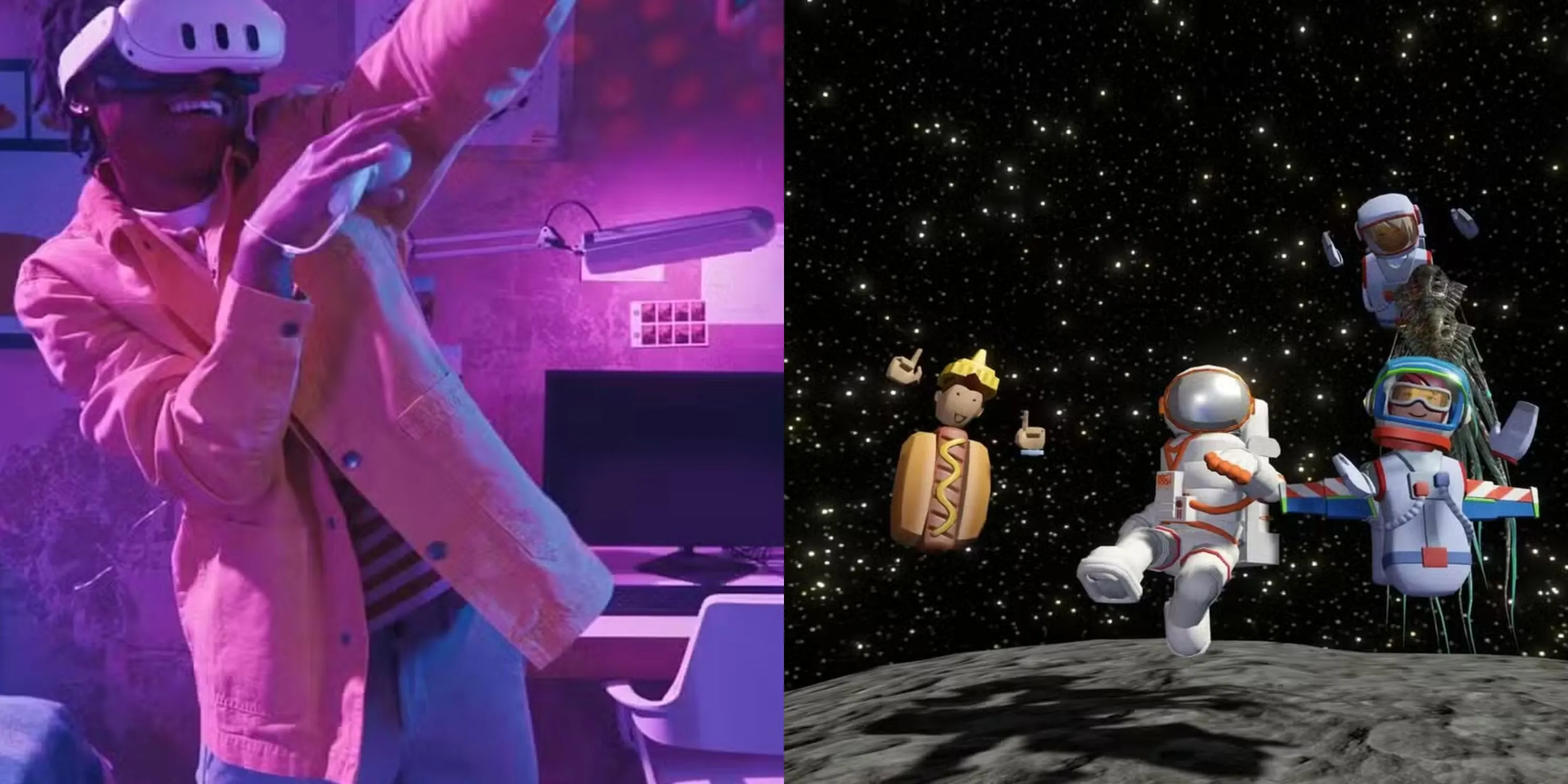 Tuyển tập game VR phổ biến như Just Dance VR và Rec Room trên Meta Store