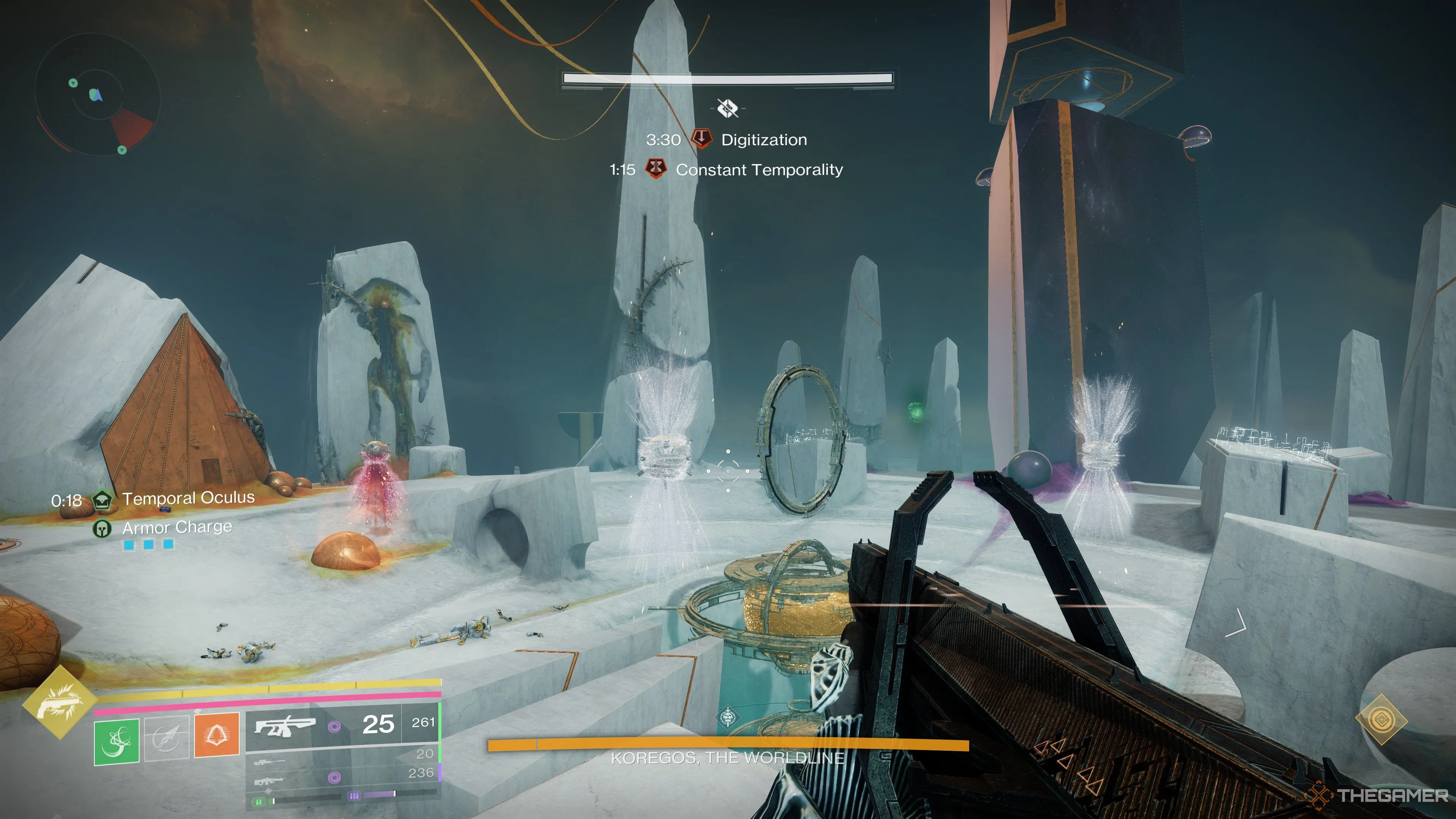Vai trò Constant trong encounter Koregos của Destiny 2 Desert Perpetual raid