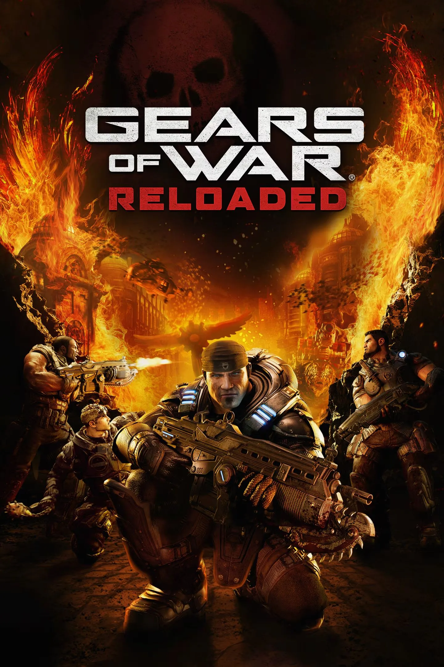 Ảnh bìa game Gears of War Reloaded, đại diện cho những trải nghiệm ban đầu của game thủ khi tiếp cận trò chơi