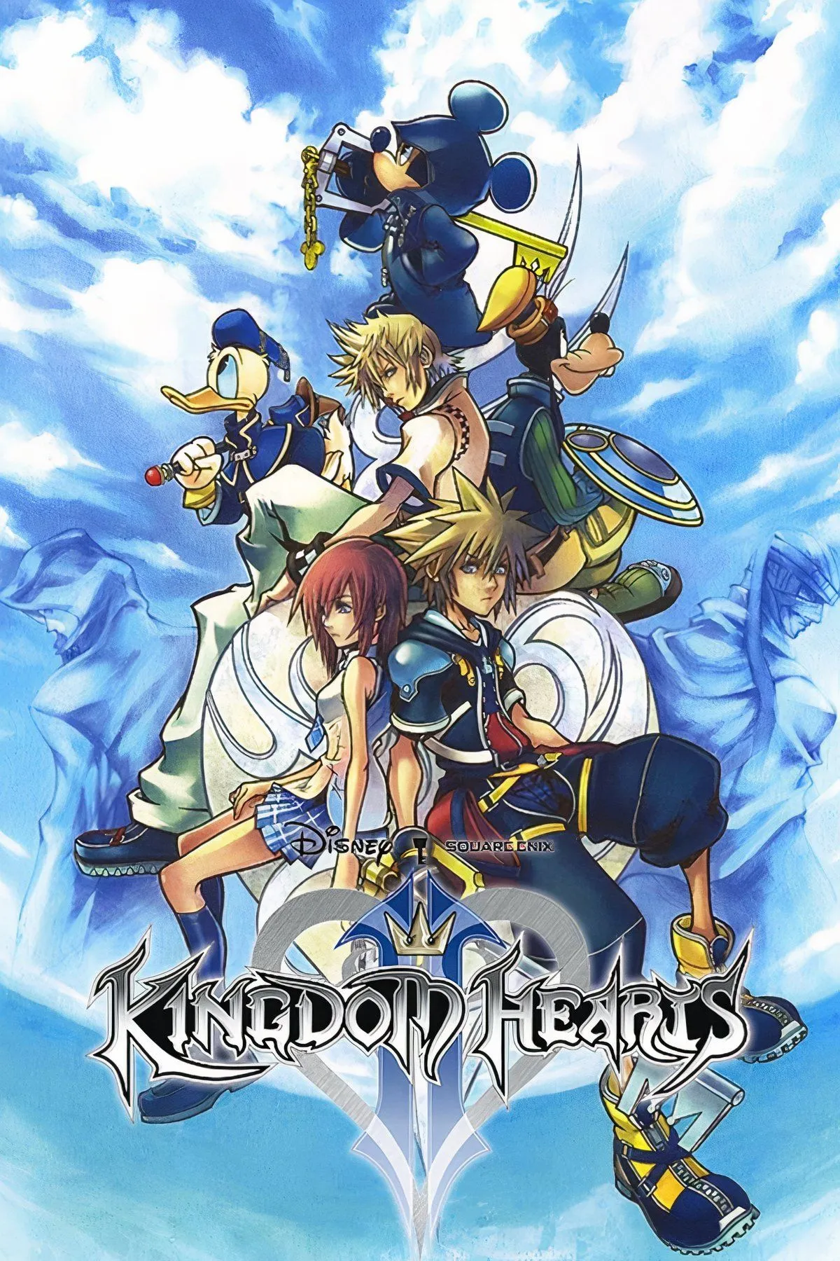 Ảnh bìa game Kingdom Hearts 2, biểu tượng của một trong những tựa game Action RPG thành công nhất trên PlayStation 2