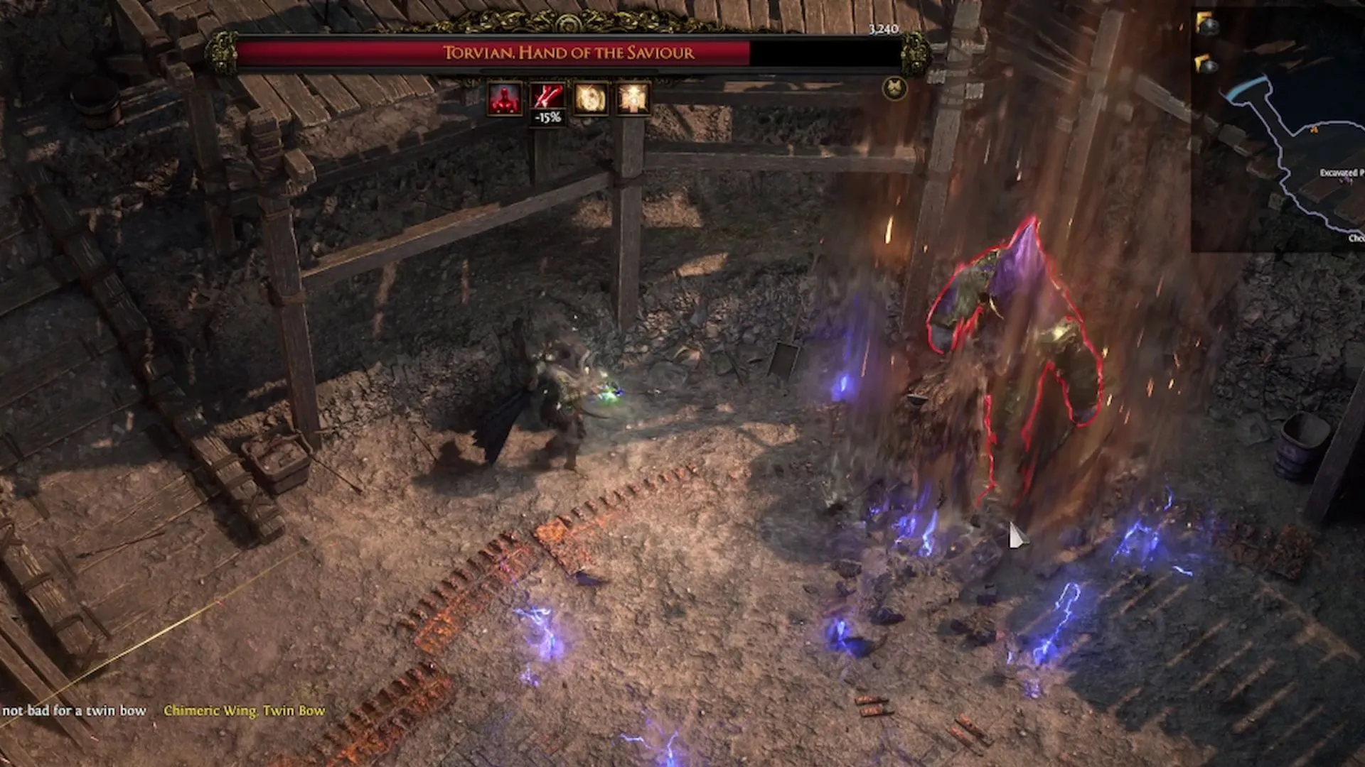 Cách đứng né đá Torvian để phá buff trong Path of Exile 2