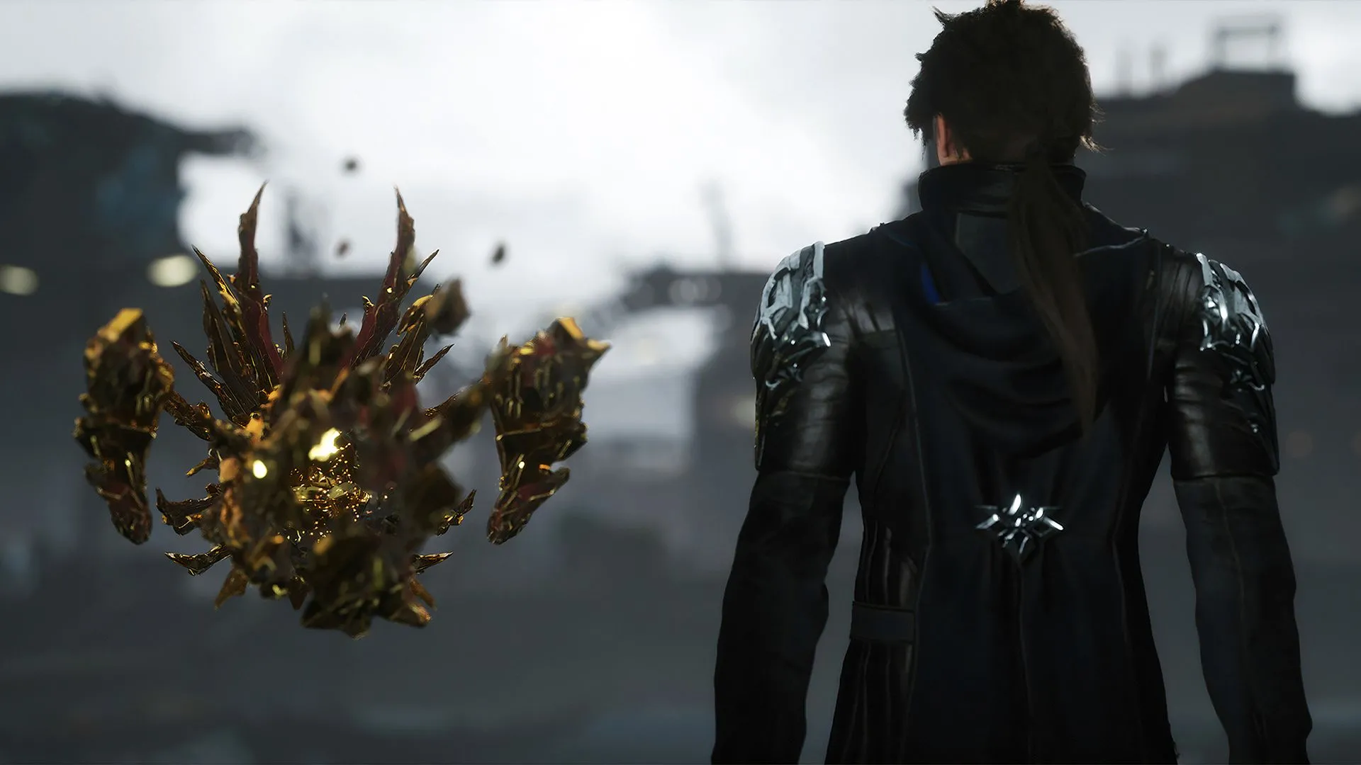 Cảnh Arena cùng Kaser trong Lost Soul Aside, minh họa mối quan hệ 'người lái xe ghế sau' thường thấy