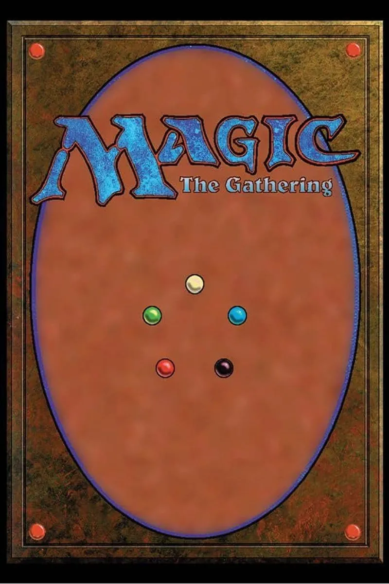 Logo chính thức của tựa game thẻ bài Magic: The Gathering.