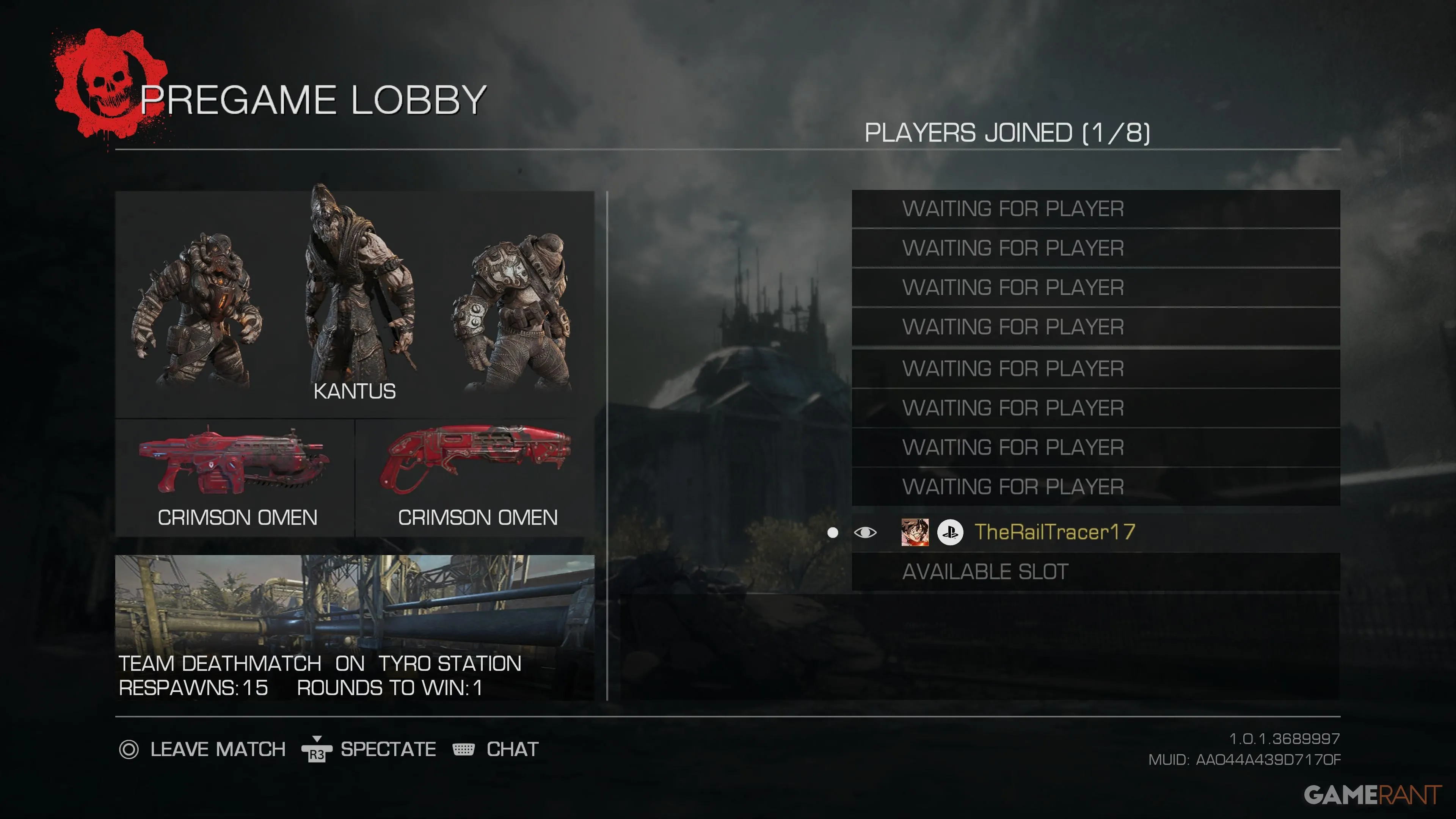 Minh họa các loại skin và cách mở khóa trong chế độ Multiplayer của Gears of War Reloaded, nhấn mạnh yếu tố cá nhân hóa người chơi.