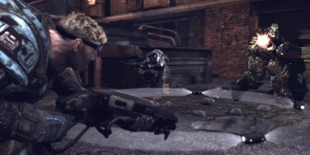 Shotgun Gnasher - vũ khí gây tranh cãi về sức mạnh trong Gears of War Reloaded